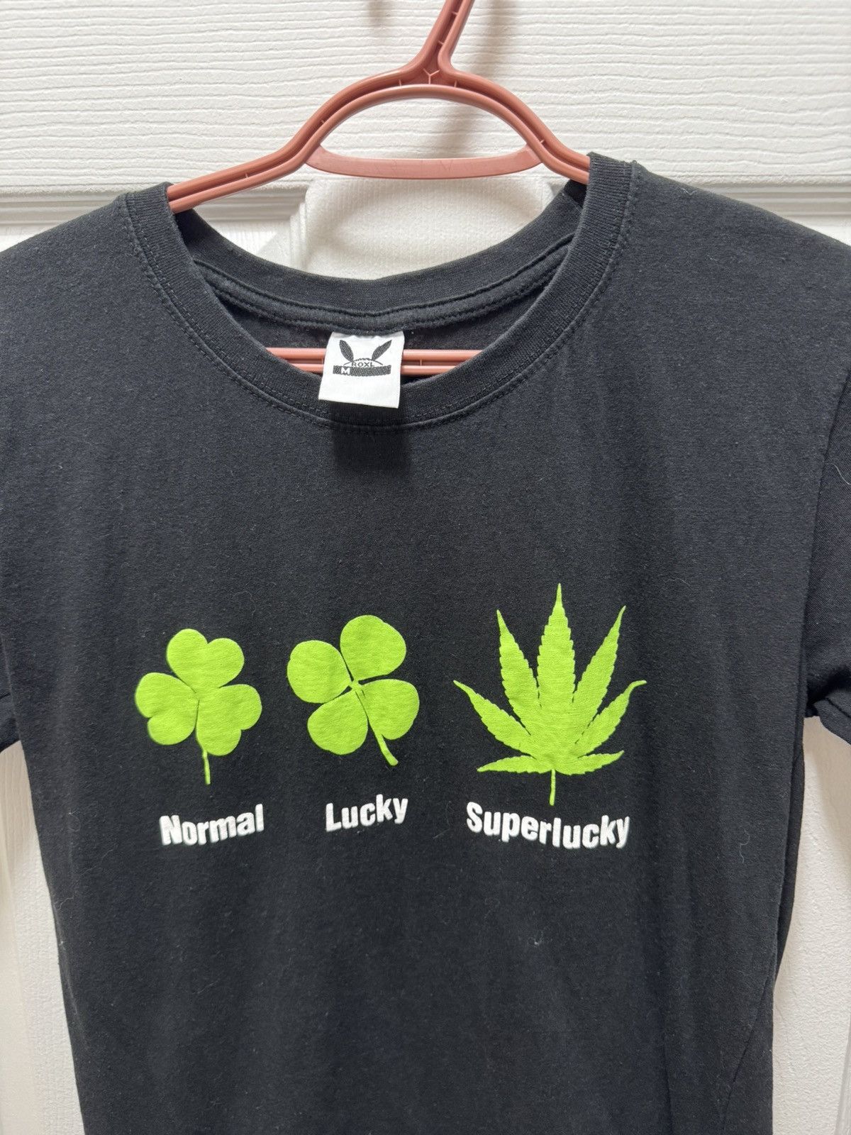 Vintage Roxl Normal Superlucky Weed Marijuana 420 Vintage 90's Humor Size US M / EU 48-50 / 2 - 2 Thumbnail