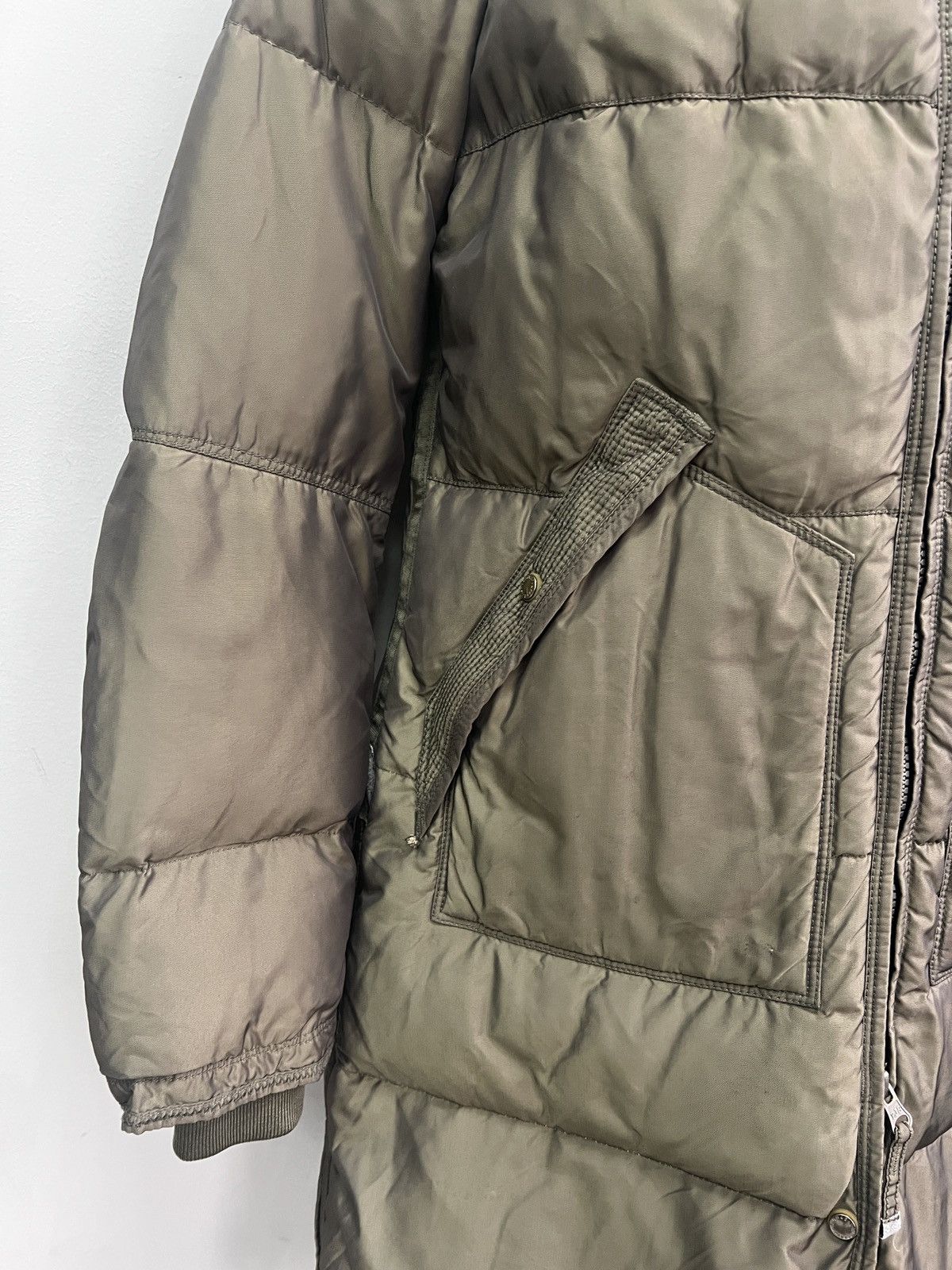 Parajumpers Puffer Long Jacket Green Down Jacket