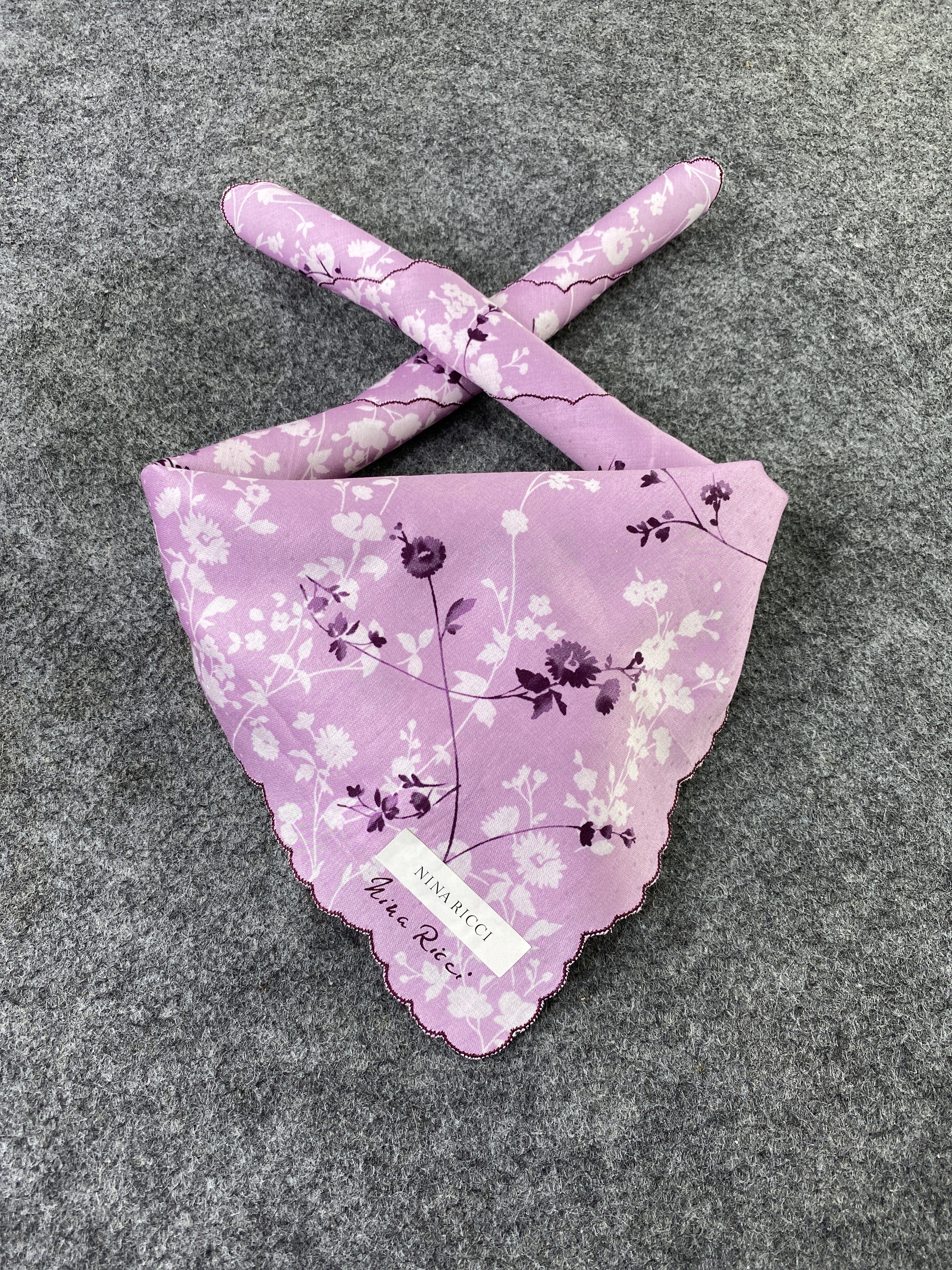 Nina Ricci Nina Ricci Handkerchief / Bandana / Neckerchief-B375 Size ONE SIZE - 2 Thumbnail