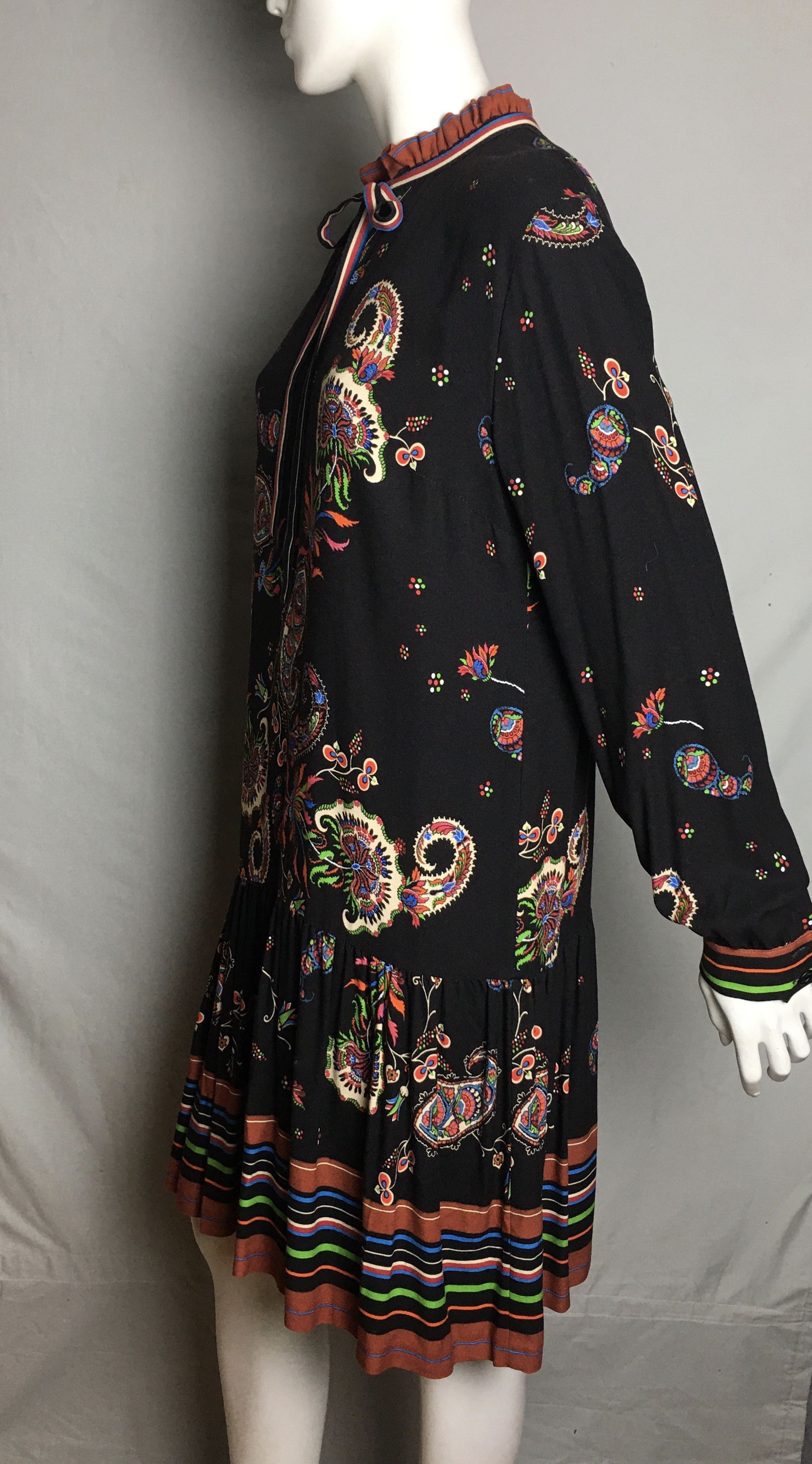 Other Ana Alcazar Paisley Print Dress Multi-coloured EU 42 Size M / US 6-8 / IT 42-44 - 6 Thumbnail