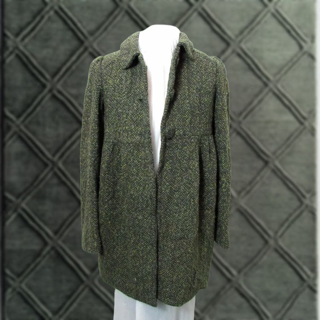 BB Dakota BB Dakota Brown Tweed Coat Womens Medium Regular Size M Cotton Blend Wool Outer Shell Long Sleeve Button Closure Casual Fall Winter 3 Button 3 Accents Size M / US 6-8 / IT 42-44 - 1 Thumbnail
