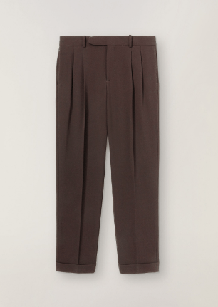 o1loc1c1023 Pant in Brown