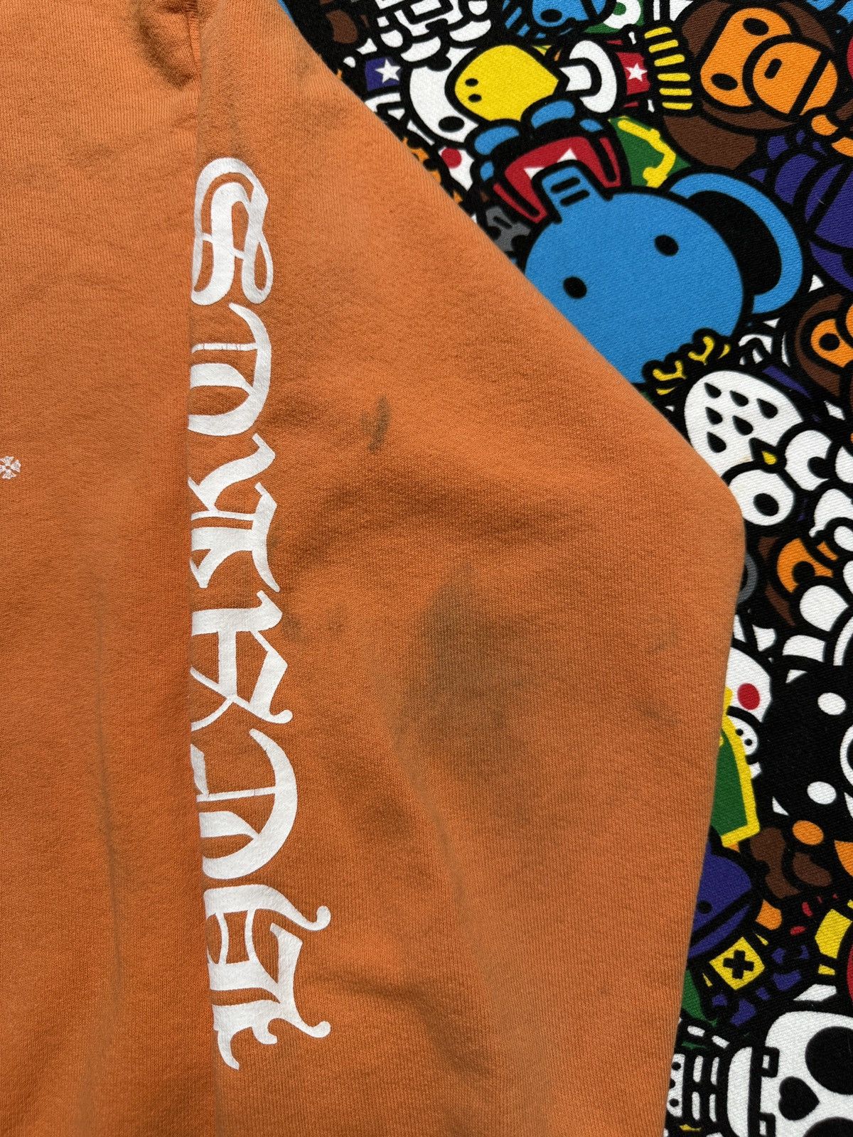 Chrome Hearts Chrome Hearts Orange Matty Boy Build Logo Pullover Sweater Size US M / EU 48-50 / 2 - 10 Thumbnail