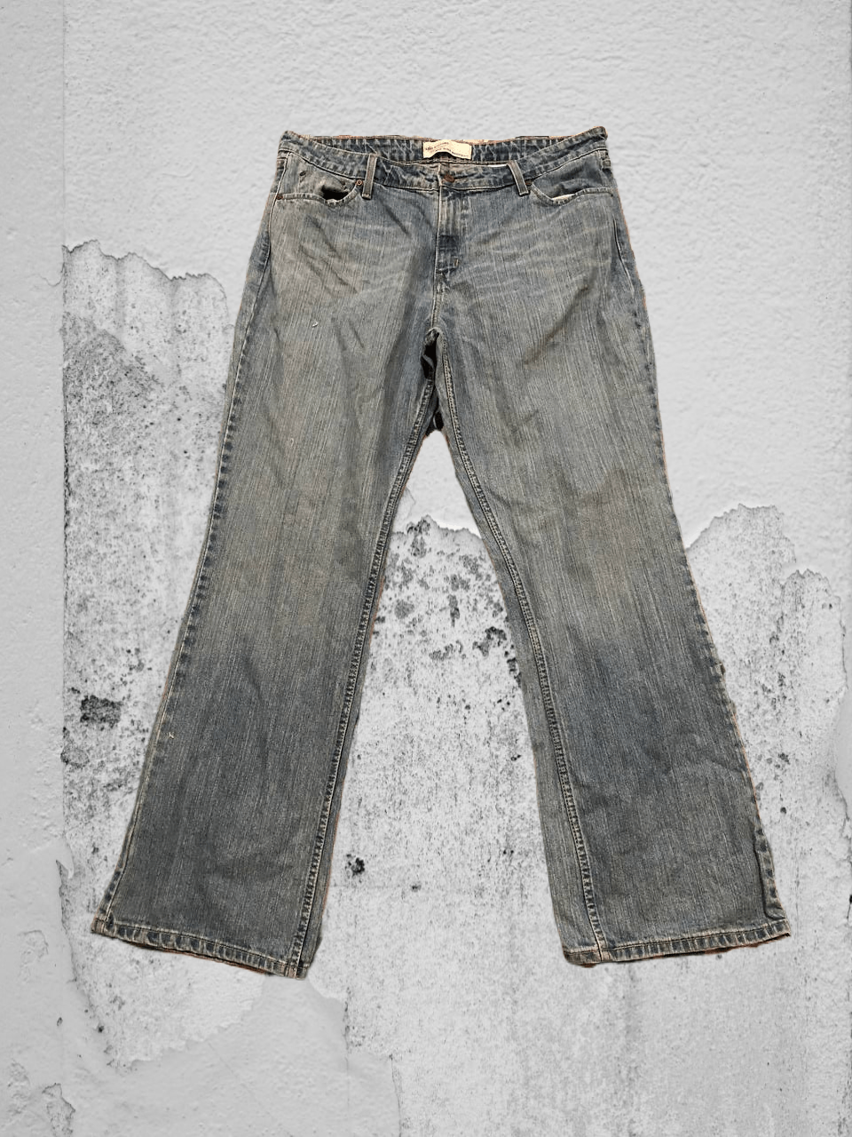 Levi's logo jeans pants Levi's crazy Y2K vintage streetwear Size 38" / US 16 / IT 52 - 1 Thumbnail