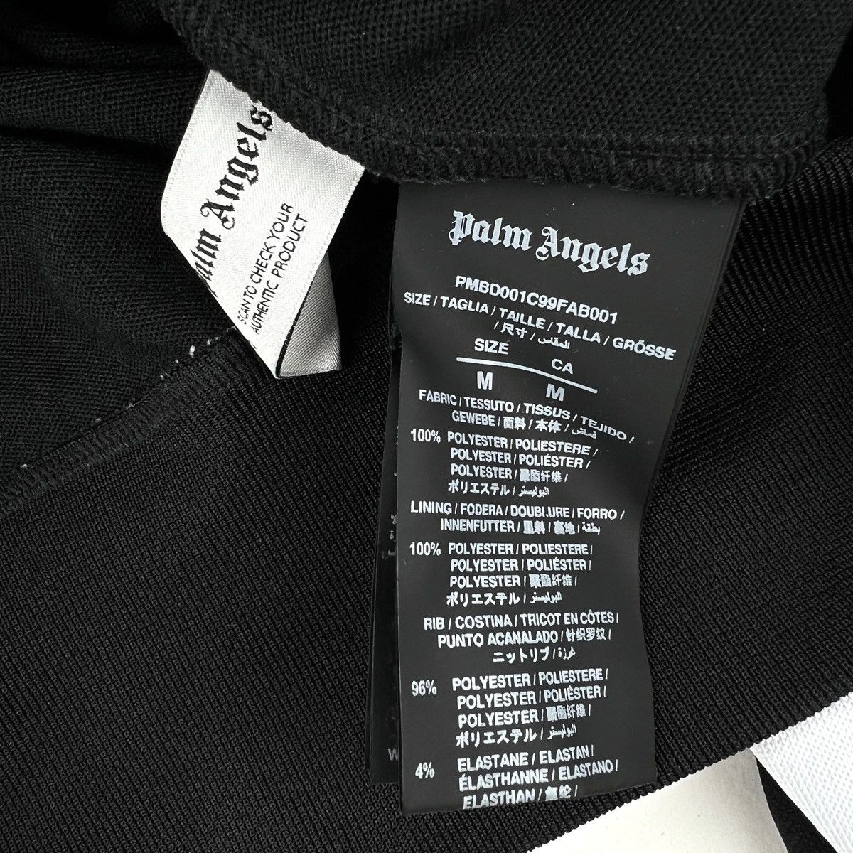 Palm Angels Palm Angels Black Track Jacket Size US M / EU 48-50 / 2 - 4 Thumbnail