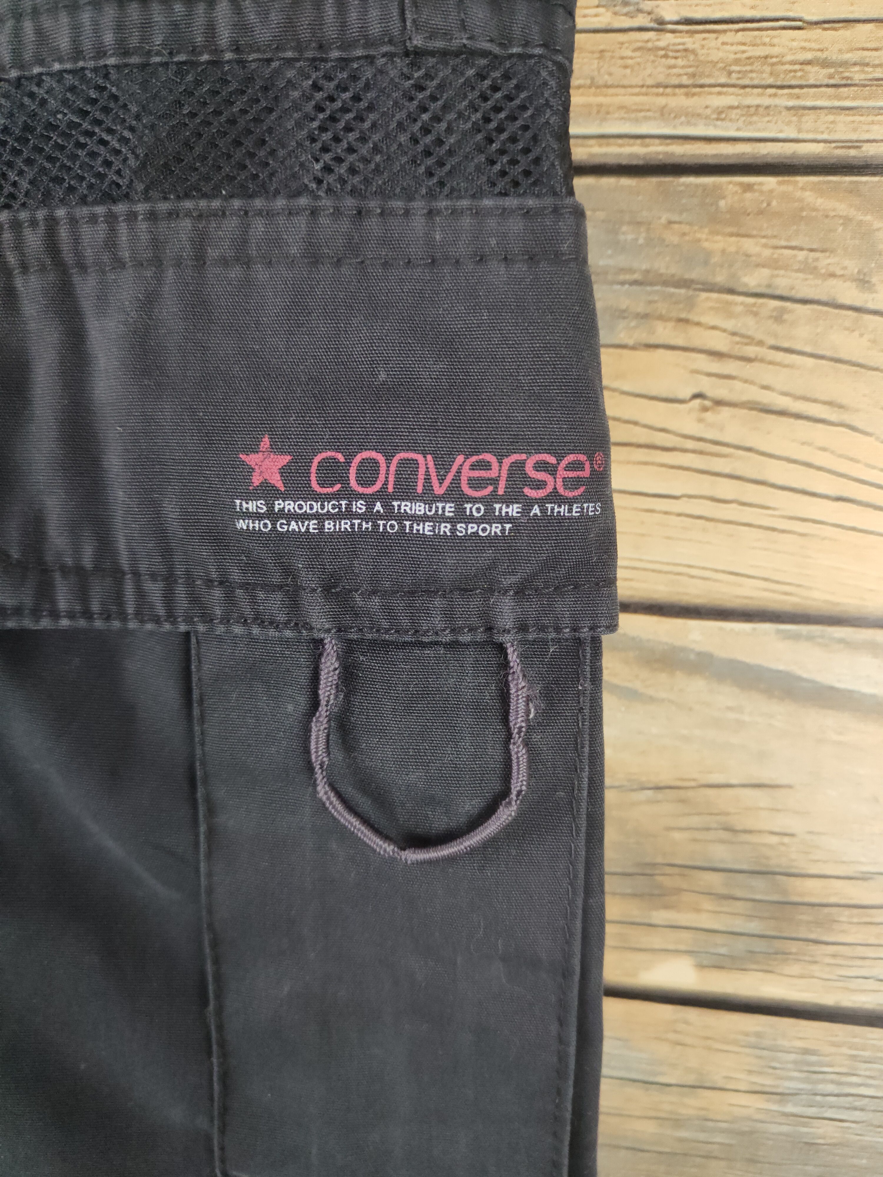Converse DL Converse Black Multipocket Tactical Cargo Pants #454 Size US 31 - 5 Thumbnail