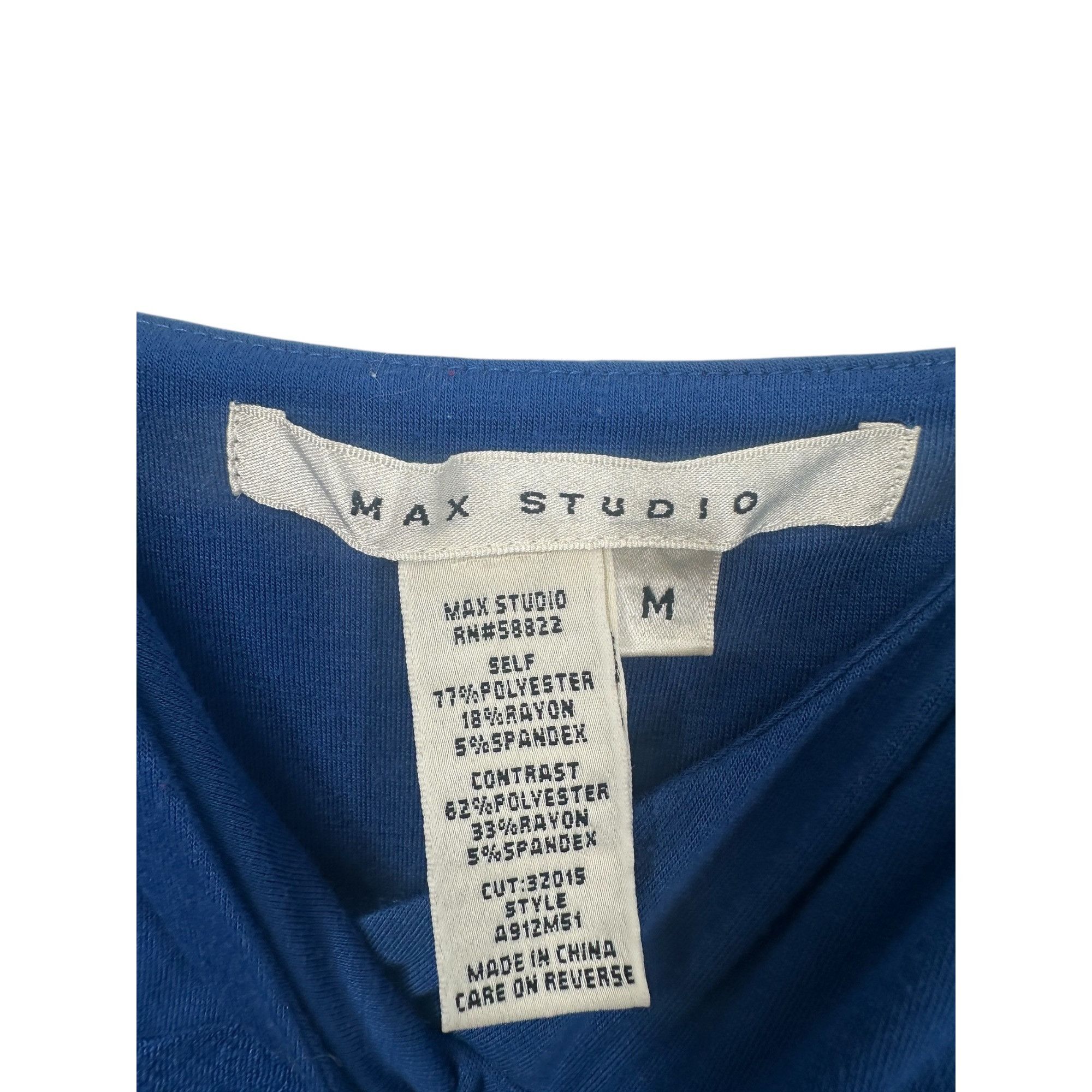 Other Max Studio Dress - Cobalt Blue Tiered Knit - Size M Size M / US 6-8 / IT 42-44 - 4 Thumbnail