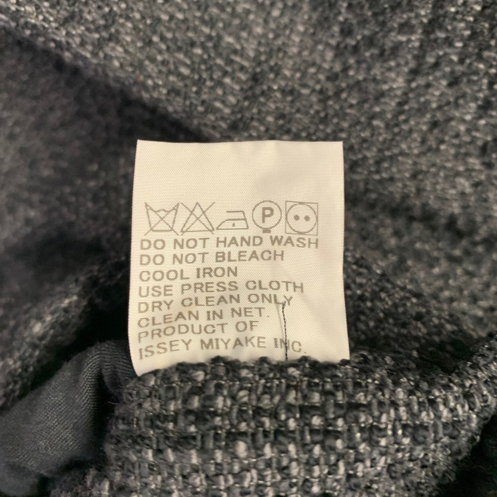 Issey Miyake ISSEY MIYAKE Size L Grey Navy Single Breasted Snaps Coat Size L / US 10 / IT 46 - 7 Thumbnail