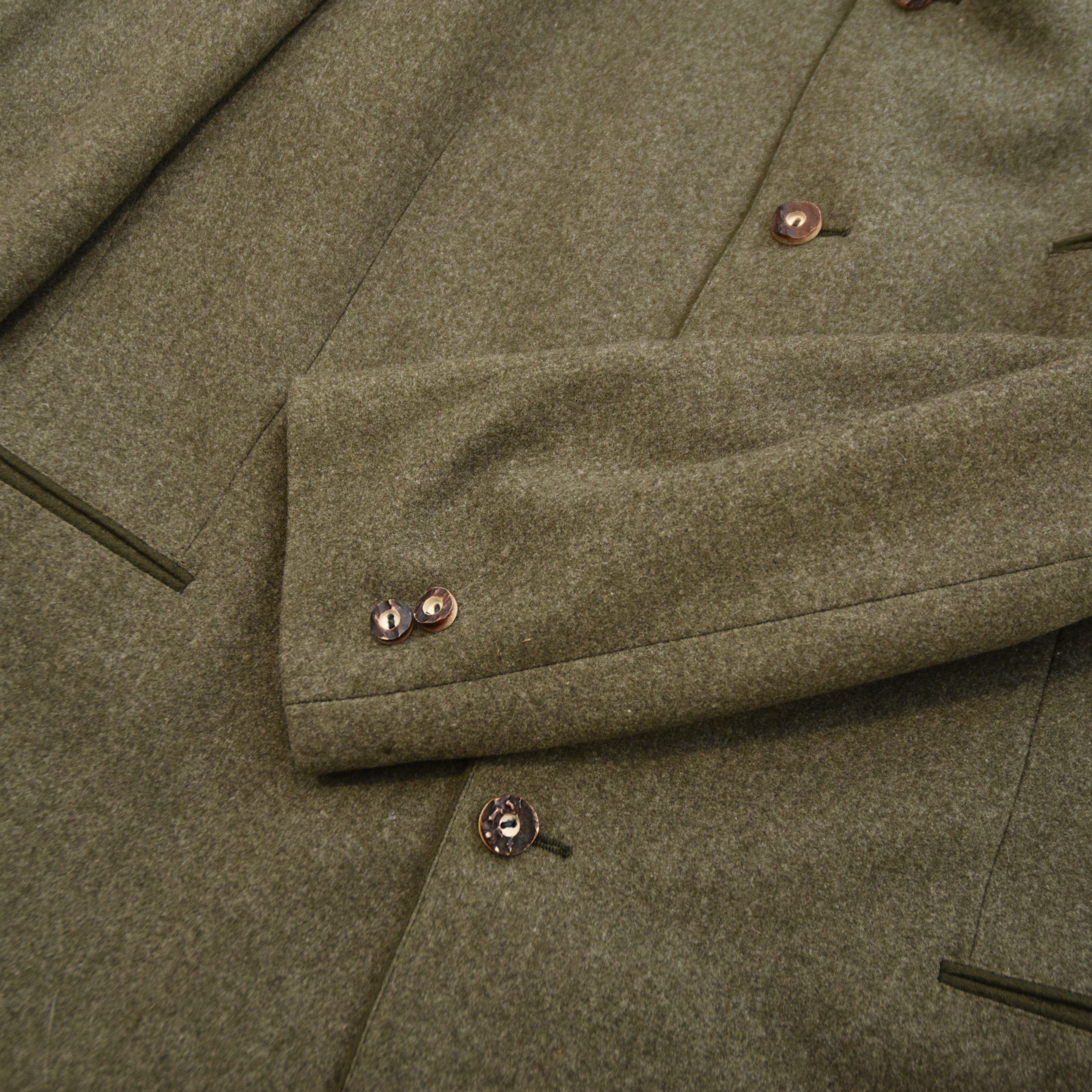 Man Made In Australia Rare LODENFREY STROHMAIER Austrian Loden Wool Janker Jacket Size US XL / EU 56 / 4 - 10 Thumbnail