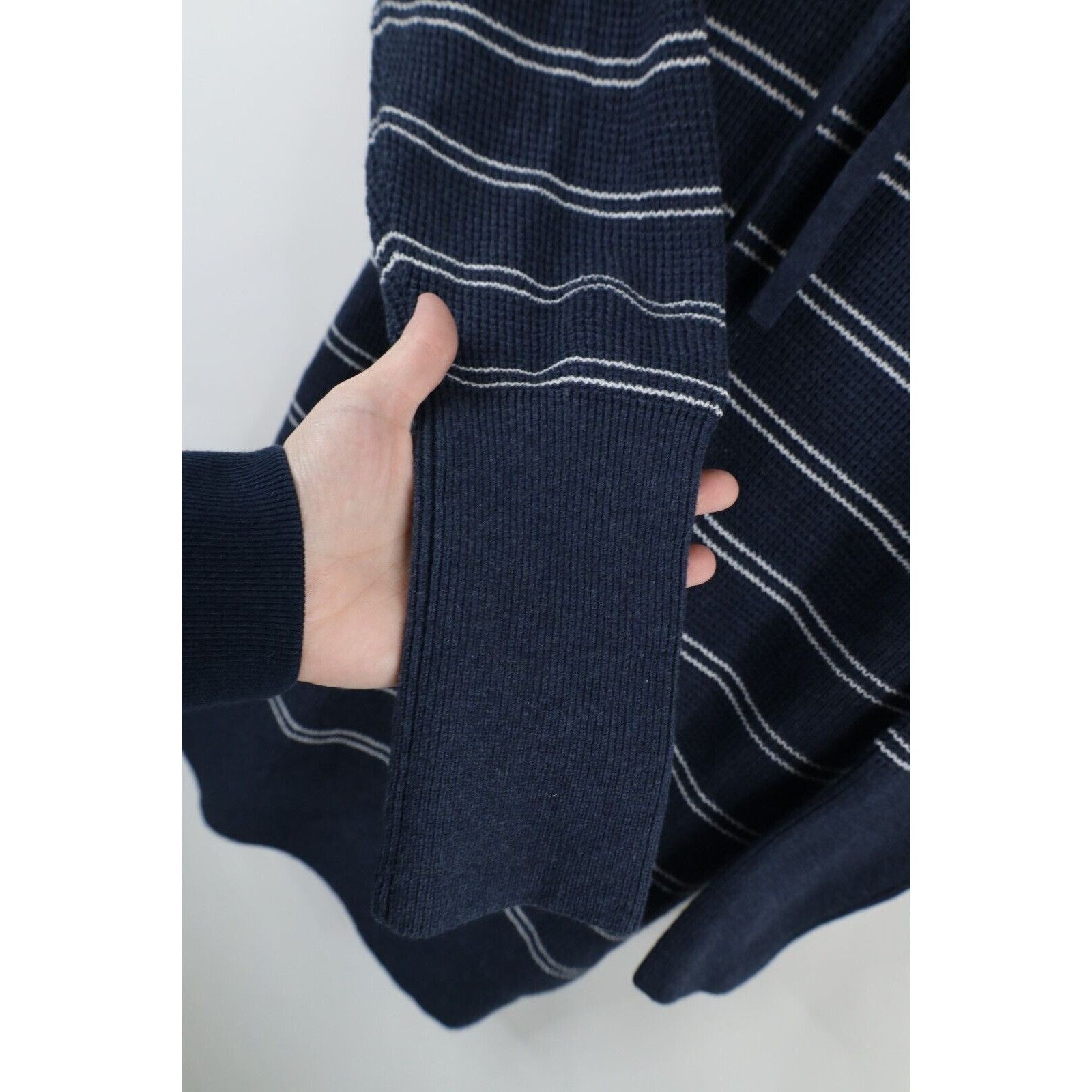 Prana New prAna Breathe Striped Thermal Waffle Knit Sweater Dress Size S / US 4 / IT 40 - 8 Thumbnail