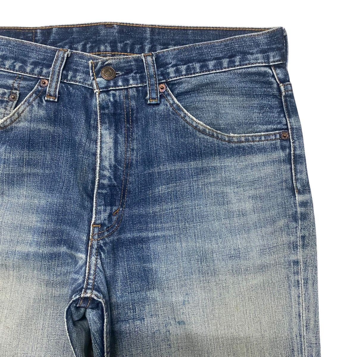 Levi's Vintage Levis 517 Faded Blue Flare Jeans Size US 32 / EU 48 - 5 Thumbnail