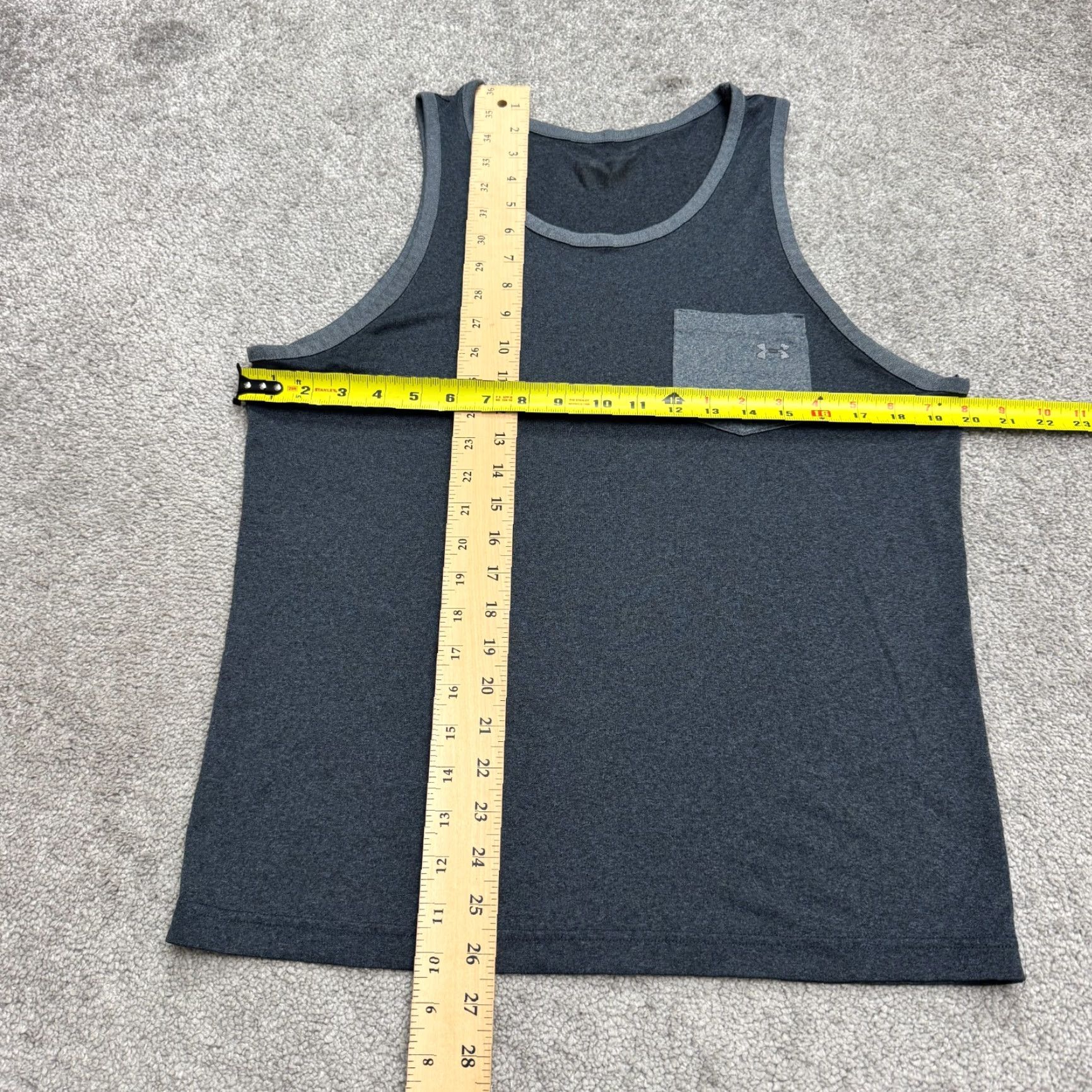 Under Armour Under Armour Tank Top Mens L Blue Athletic Gym Training Shirt Sleeveless Strappy Lightweight Breathable Size US L / EU 52-54 / 3 - 5 Thumbnail