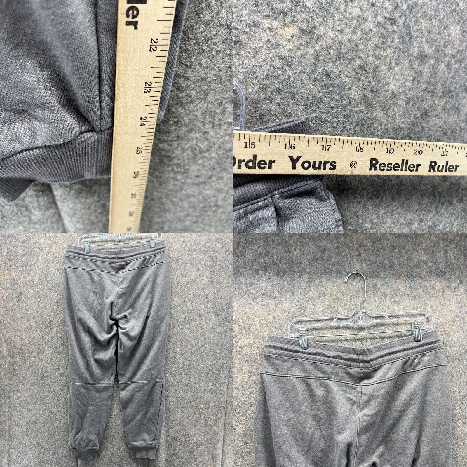 Vintage Columbia Jogger Women Large Adult Gray Regular Fit Pockets Casual Pants XL0717 Size 36" / US 14 / IT 50 - 8 Thumbnail