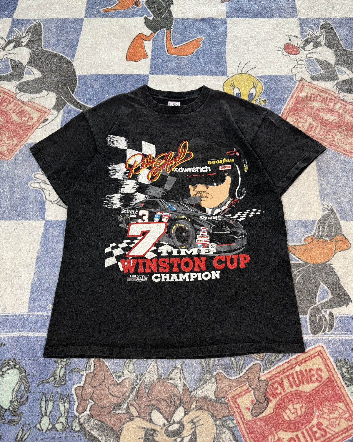 NASCAR Vintage dale Earnhardt intimidator tee Size US L / EU 52-54 / 3 - 1 Thumbnail