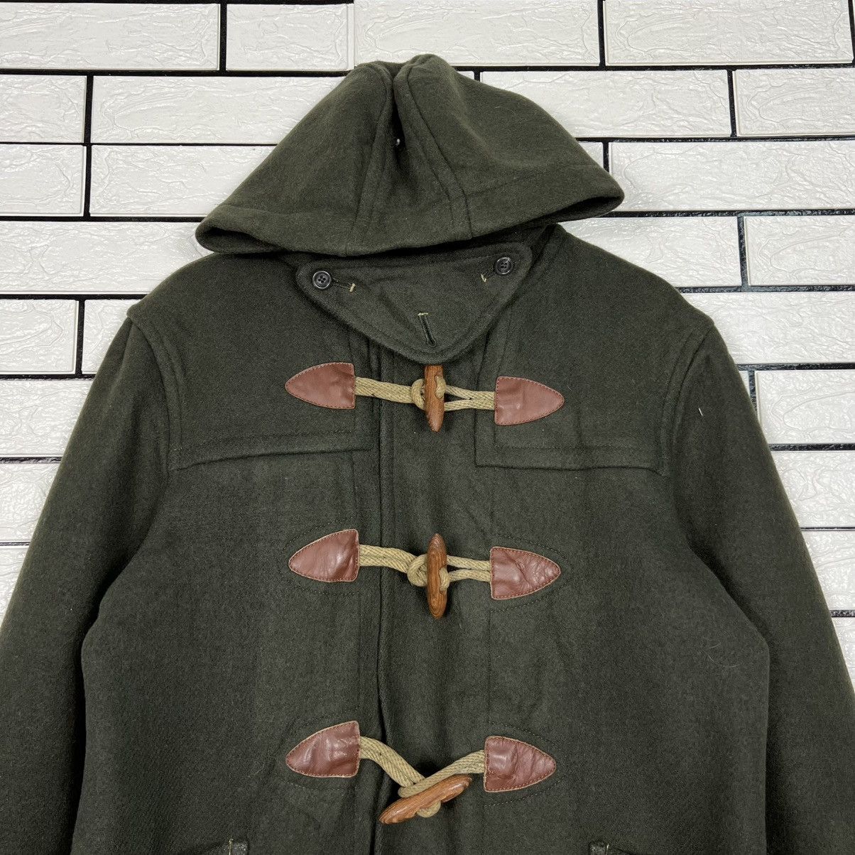 Van Vintage 90's VAN JAC Hooded Duffle Coat Long Coat #4138-C188 Size US M / EU 48-50 / 2 - 2 Thumbnail