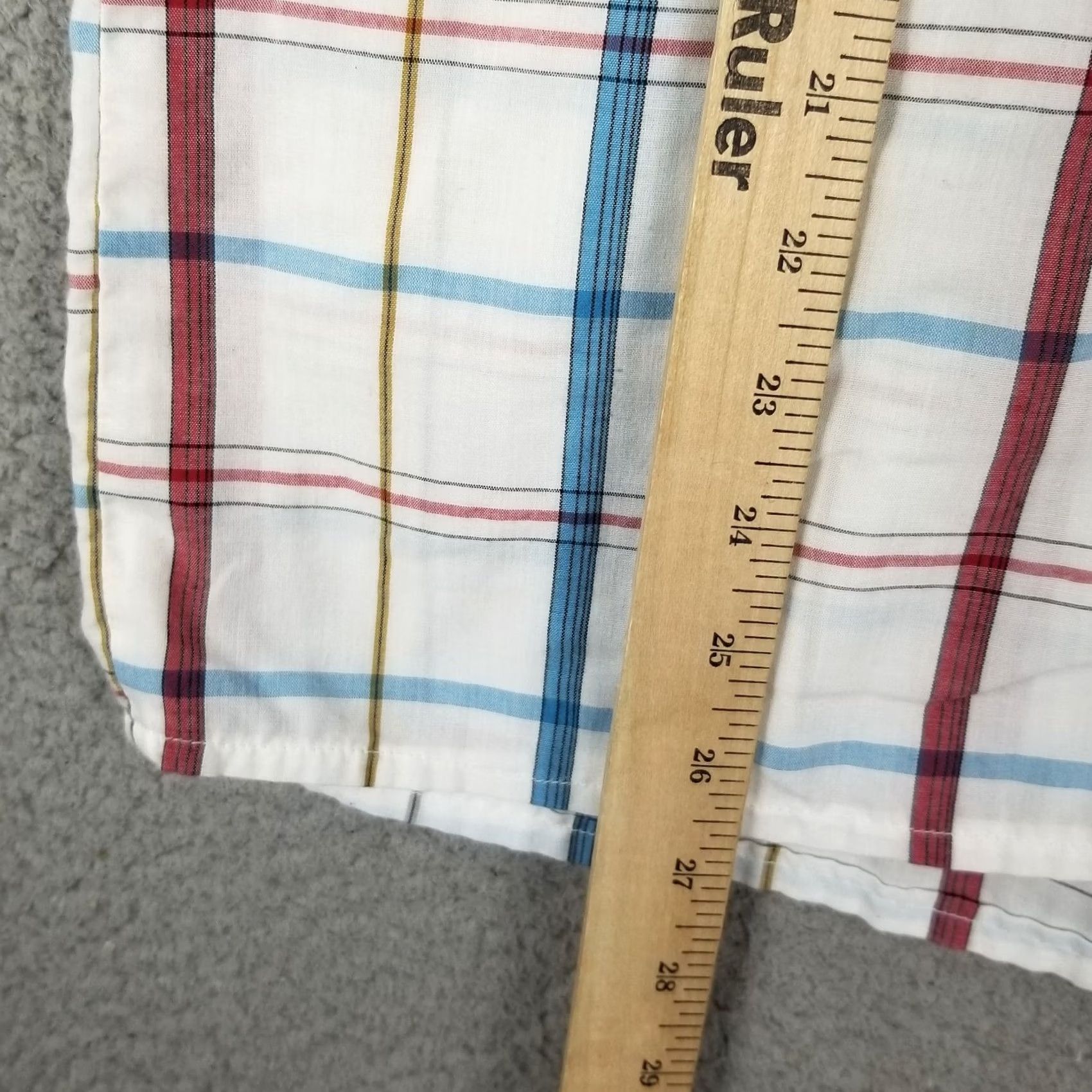 Wrangler VINTAGE Wrangler Shirt Women XL Pearl Snap Western Cowgirl White Plaid 21X27 Size XL / US 12-14 / IT 48-50 - 3 Thumbnail