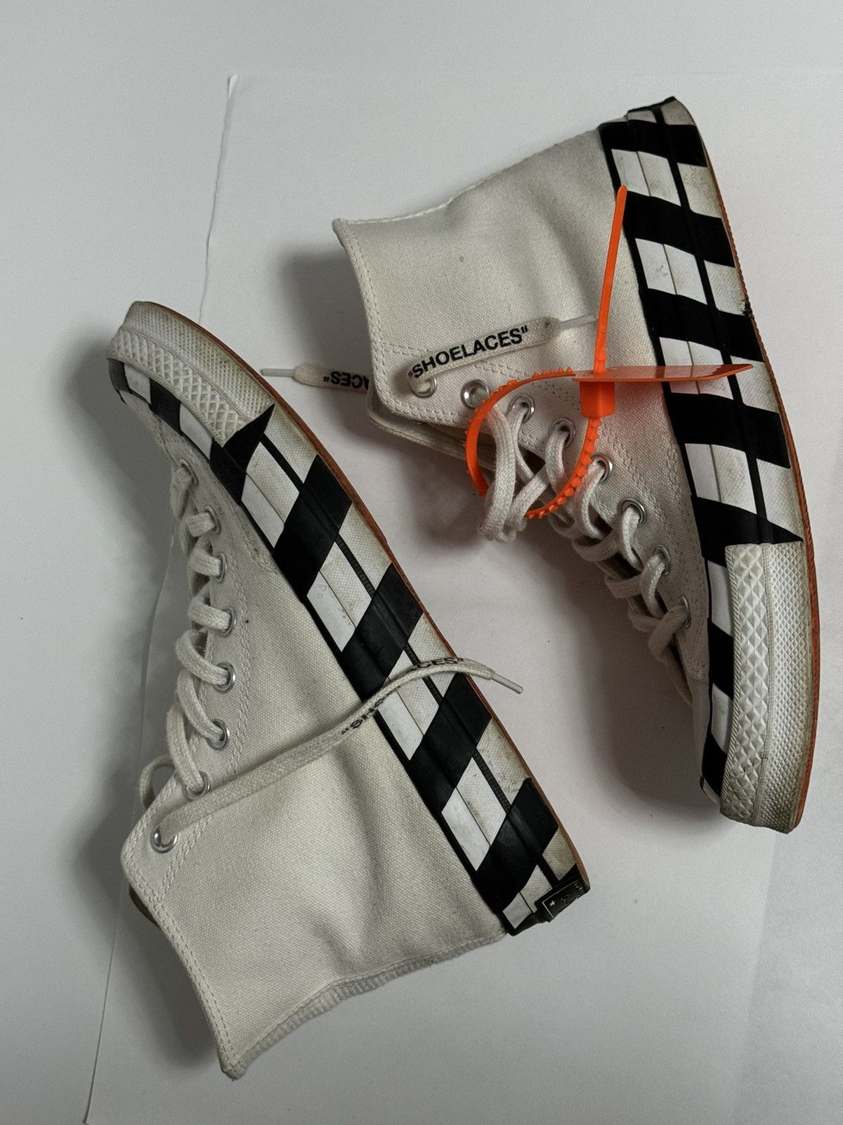 Converse × Off-White Converse chuck taylor all star 70 Hi off white Size US 7.5 / EU 40-41 - 2 Thumbnail