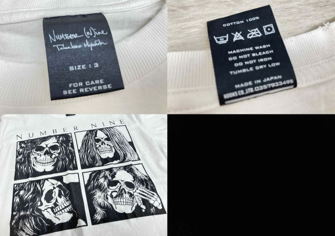 Number (N)ine Number nine 05ss NIGHT CRAWLER Zeppelin size 3 Size US L / EU 52-54 / 3 - 5 Thumbnail
