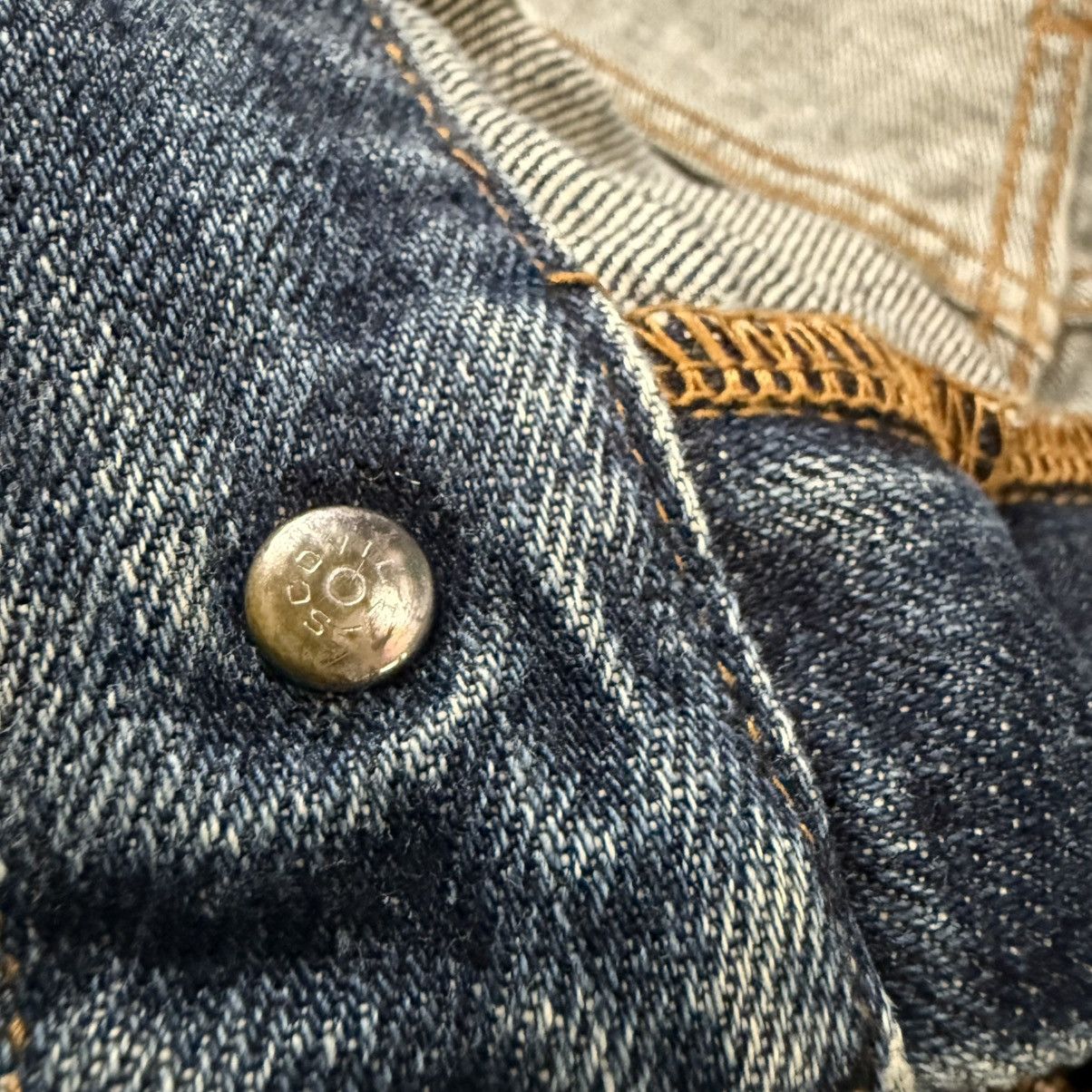 Japanese Brand 🔥🇯🇵 Vintage 90s Japanese Denim Chessking Bobson Distressed Size US 31 - 16 Thumbnail