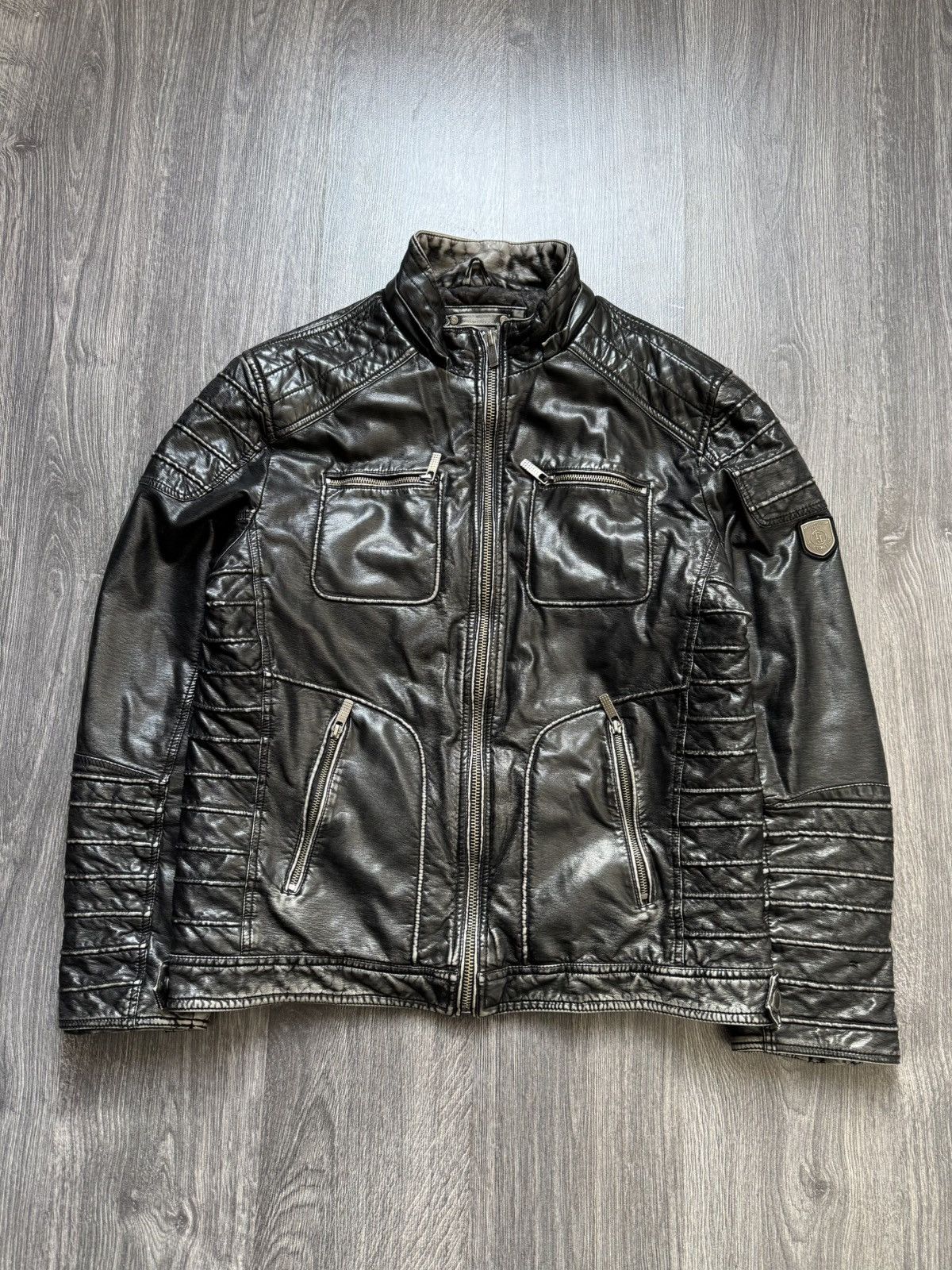 Y2K Vintage Japanese Washed Diesel Style Jacket