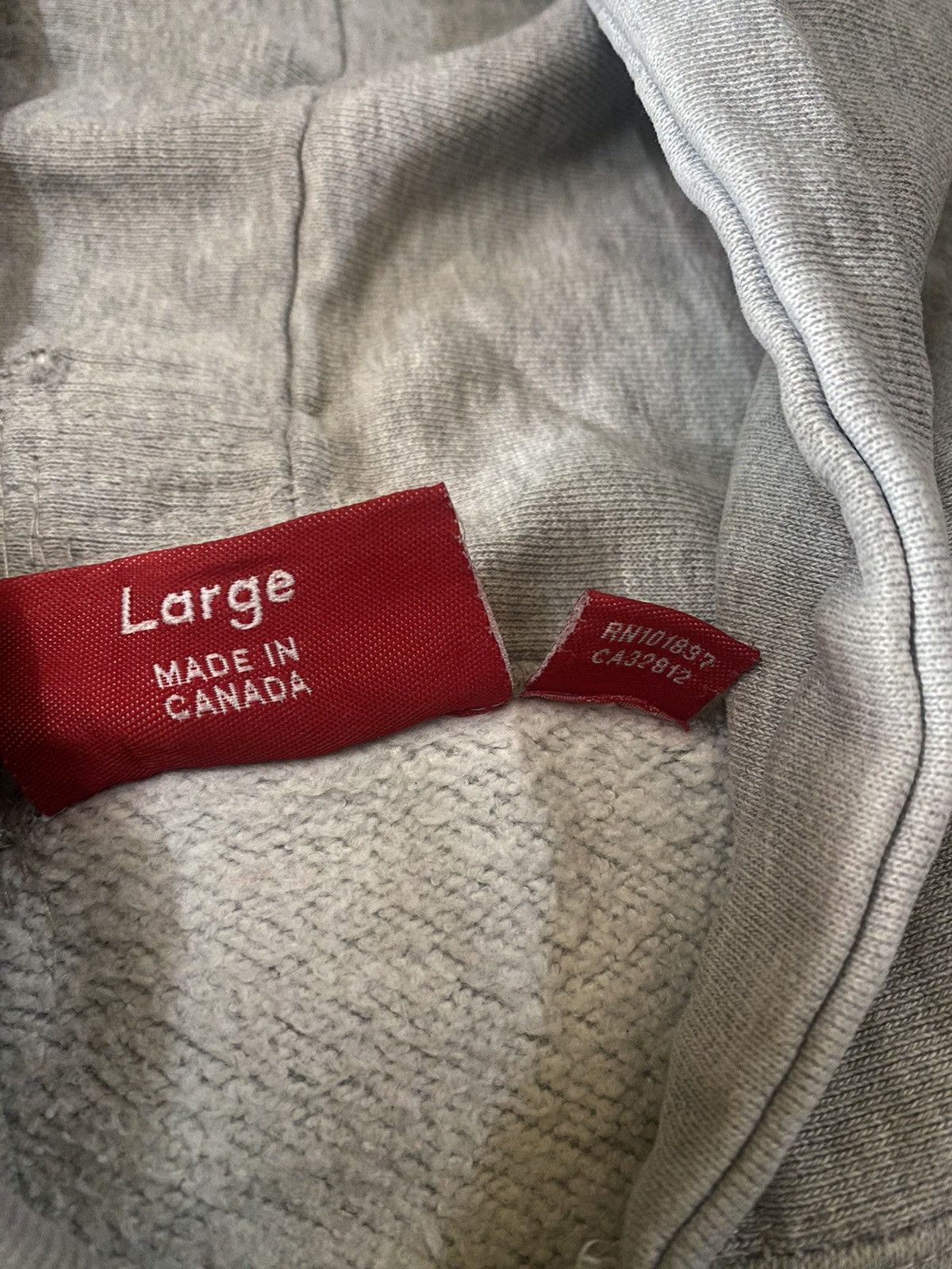 Hypebeast FIRE 🔥 VINTAGE SUPREME NY ZIP UP HOODIE DISTRESSED REWORK Size US L / EU 52-54 / 3 - 20 Thumbnail
