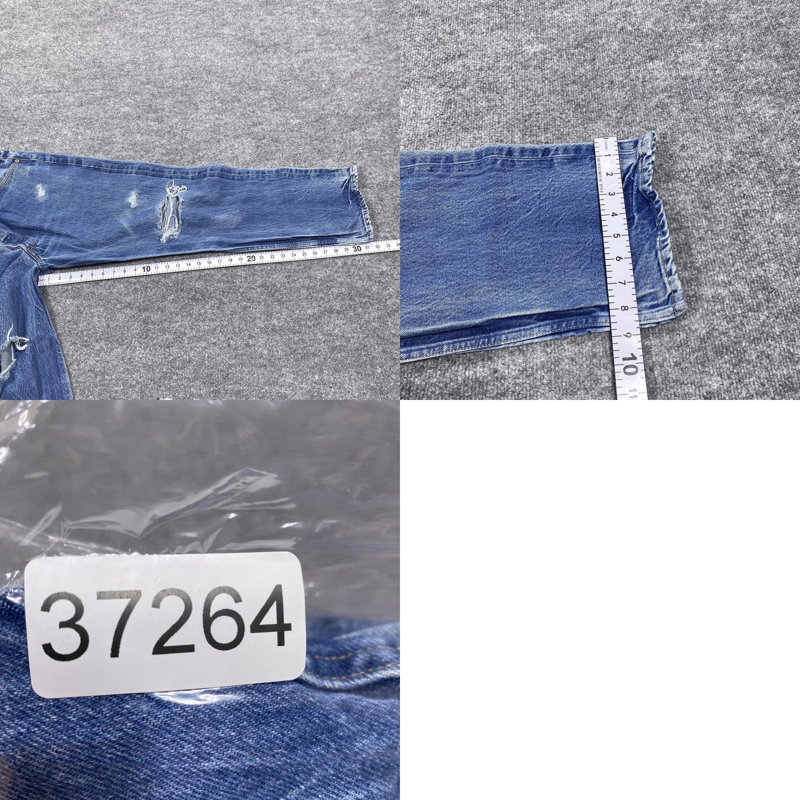 Levi's VINTAGE Levi's 501 Jeans Mens Button Fly Straight Blue 38x32 Regular 501 0000 USA Fits W38 L32 Size US 38 / EU 54 - 8 Thumbnail