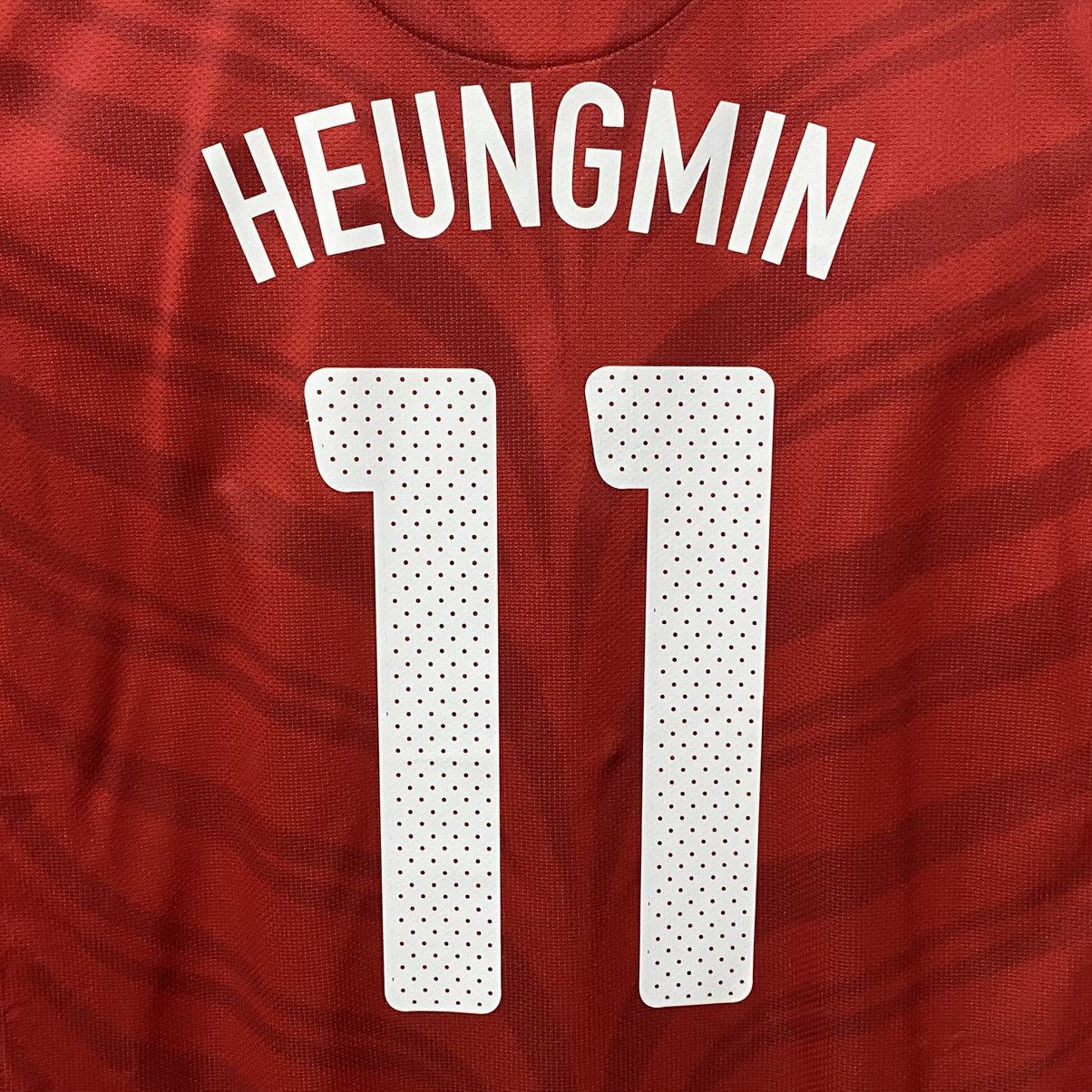 Nike South Korea Asian Cup 2011 Home Jersey Son Heung Min Size US XL / EU 56 / 4 - 4 Thumbnail