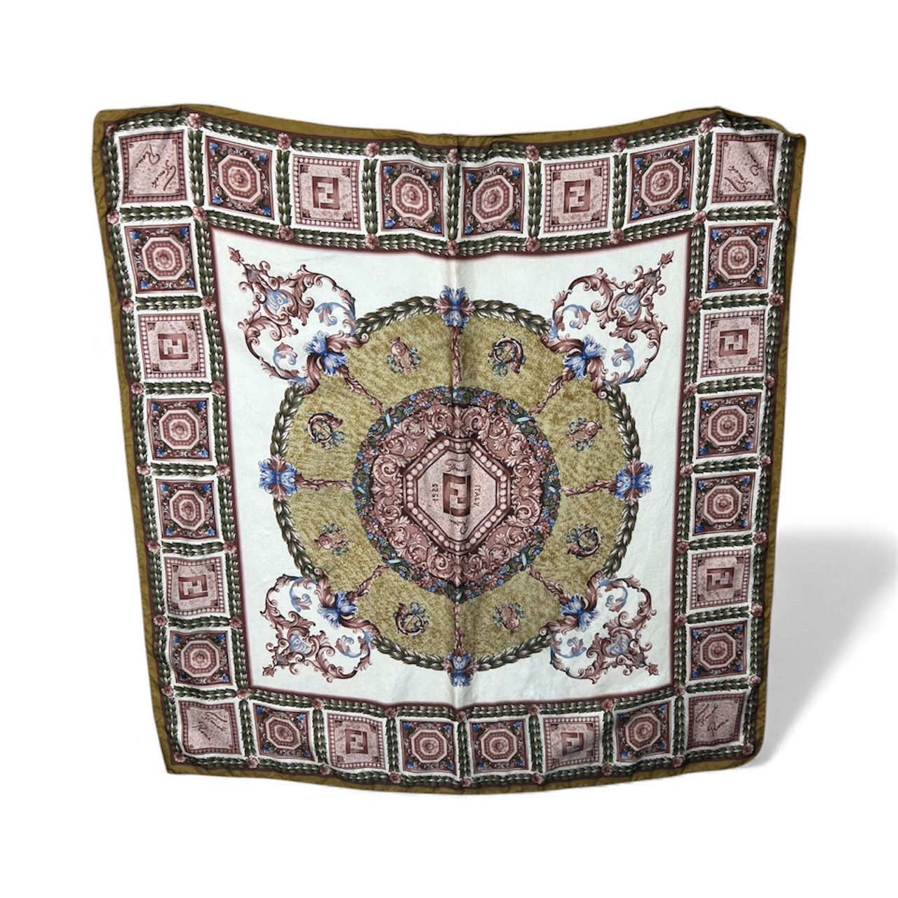 Fendi Vintage Fendi Silk Scarf Size ONE SIZE - 9 Thumbnail
