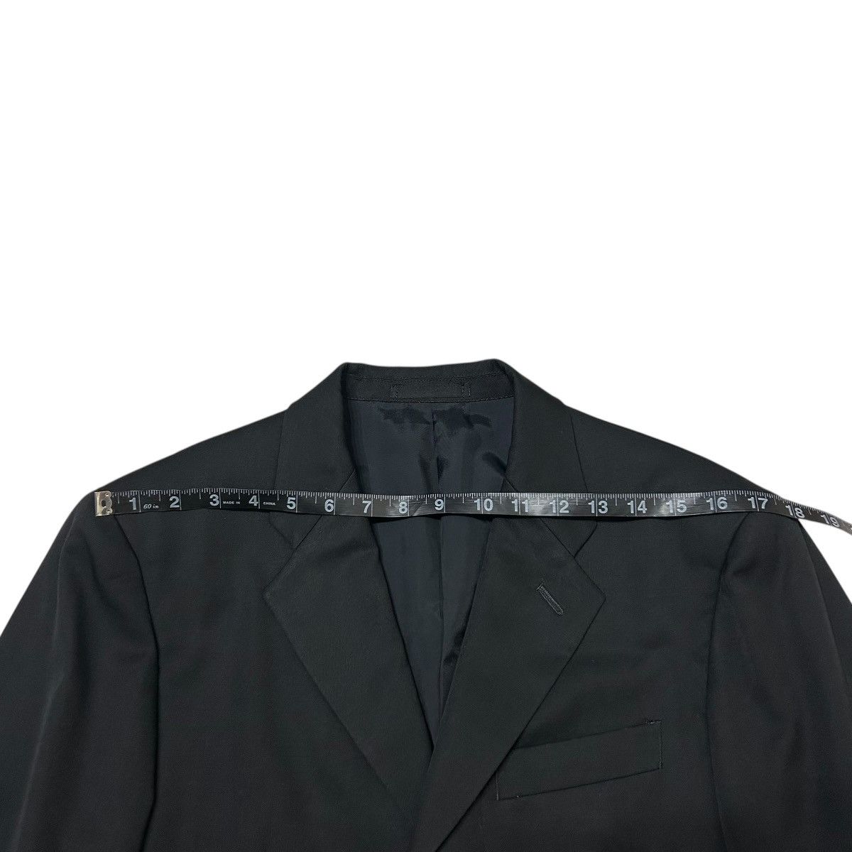 Issey Miyake 713 ISSEY MIYAKE MEN set up suit Black S wool cupro Size 40R - 9 Thumbnail