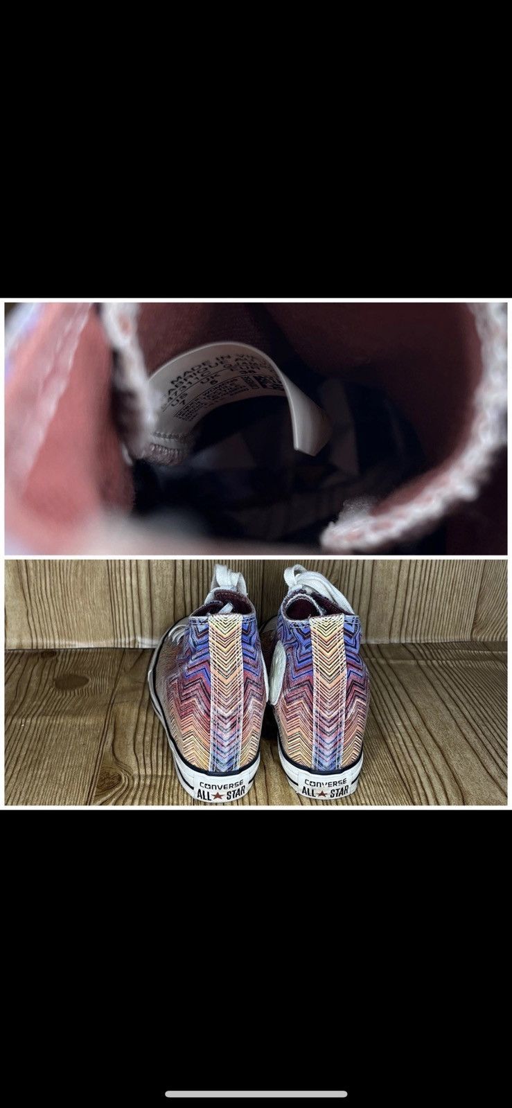 Converse Converse Missoni Chuck Taylor All Star Lux Mid Hidden Wedge Size US 7 / IT 37 - 5 Thumbnail