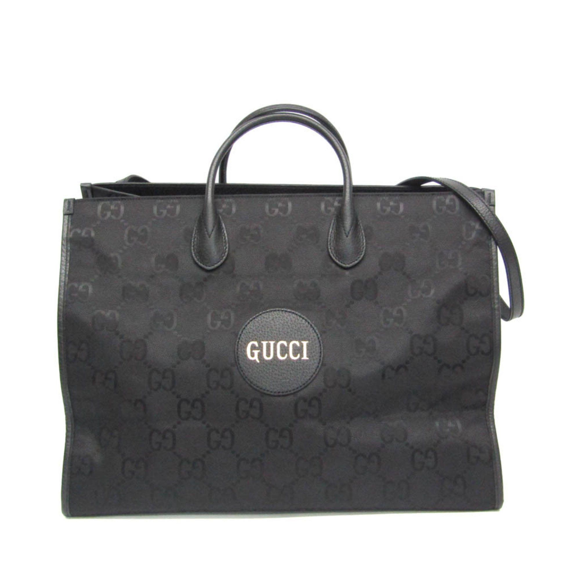 Gucci Gucci Off The Grid GG 630353 Women,Men Nylon Canvas,Leather Handbag,Shoulder Bag Black Size ONE SIZE - 1 Thumbnail