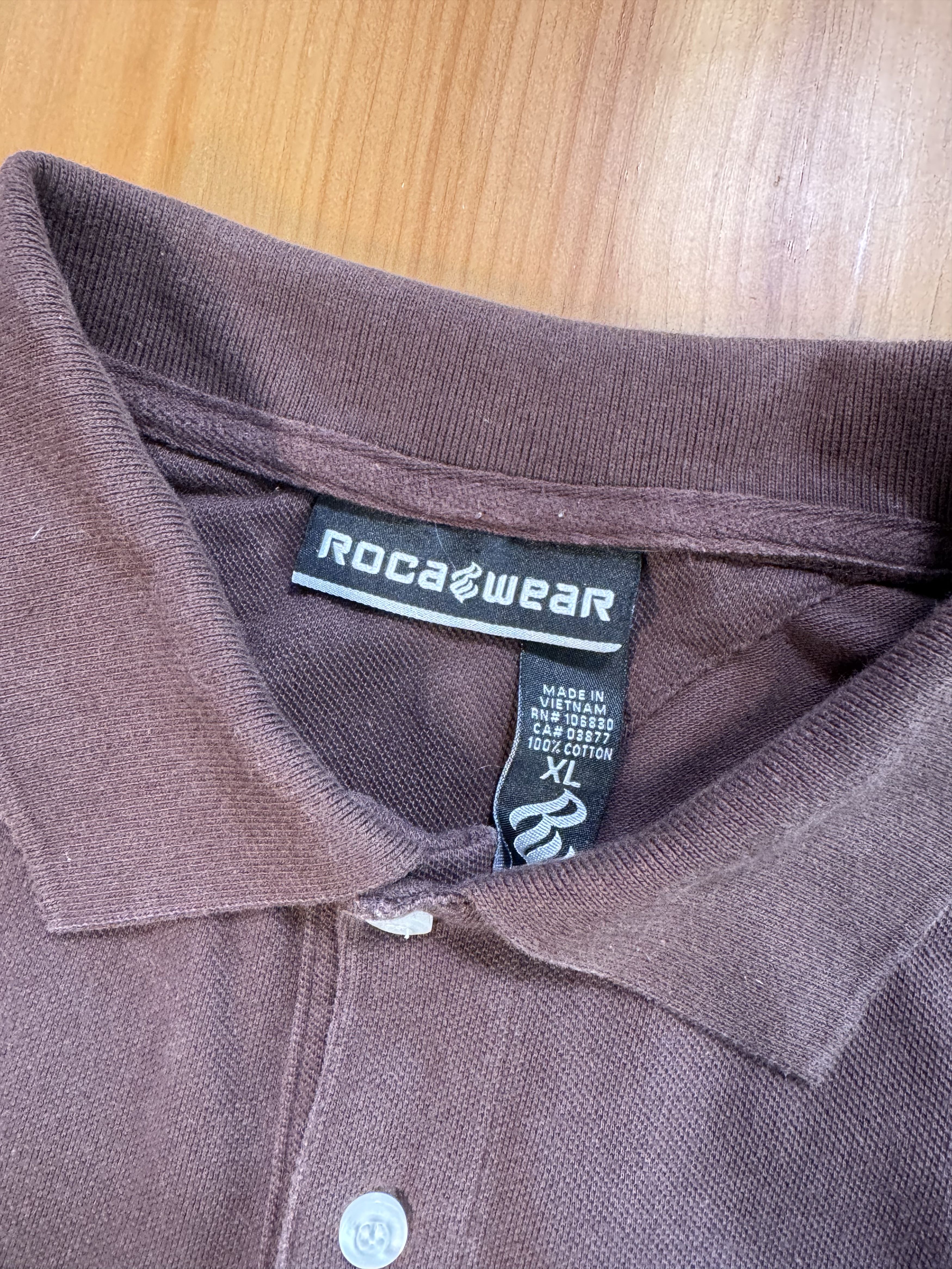 Rocawear Rocawear Chainstitch Polo Size US XL / EU 56 / 4 - 5 Thumbnail