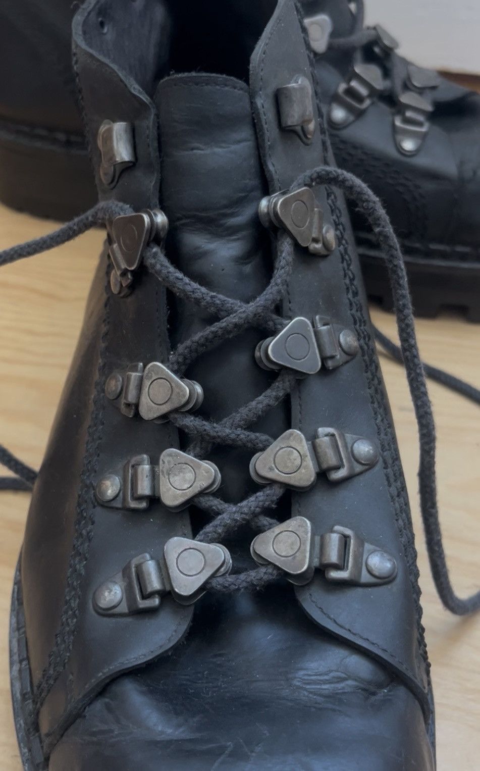 Other VINTAGE 90s DESTROY Boots - Men's US 10.5-11 / EU 43-44 Size US 10 / EU 43 - 3 Thumbnail