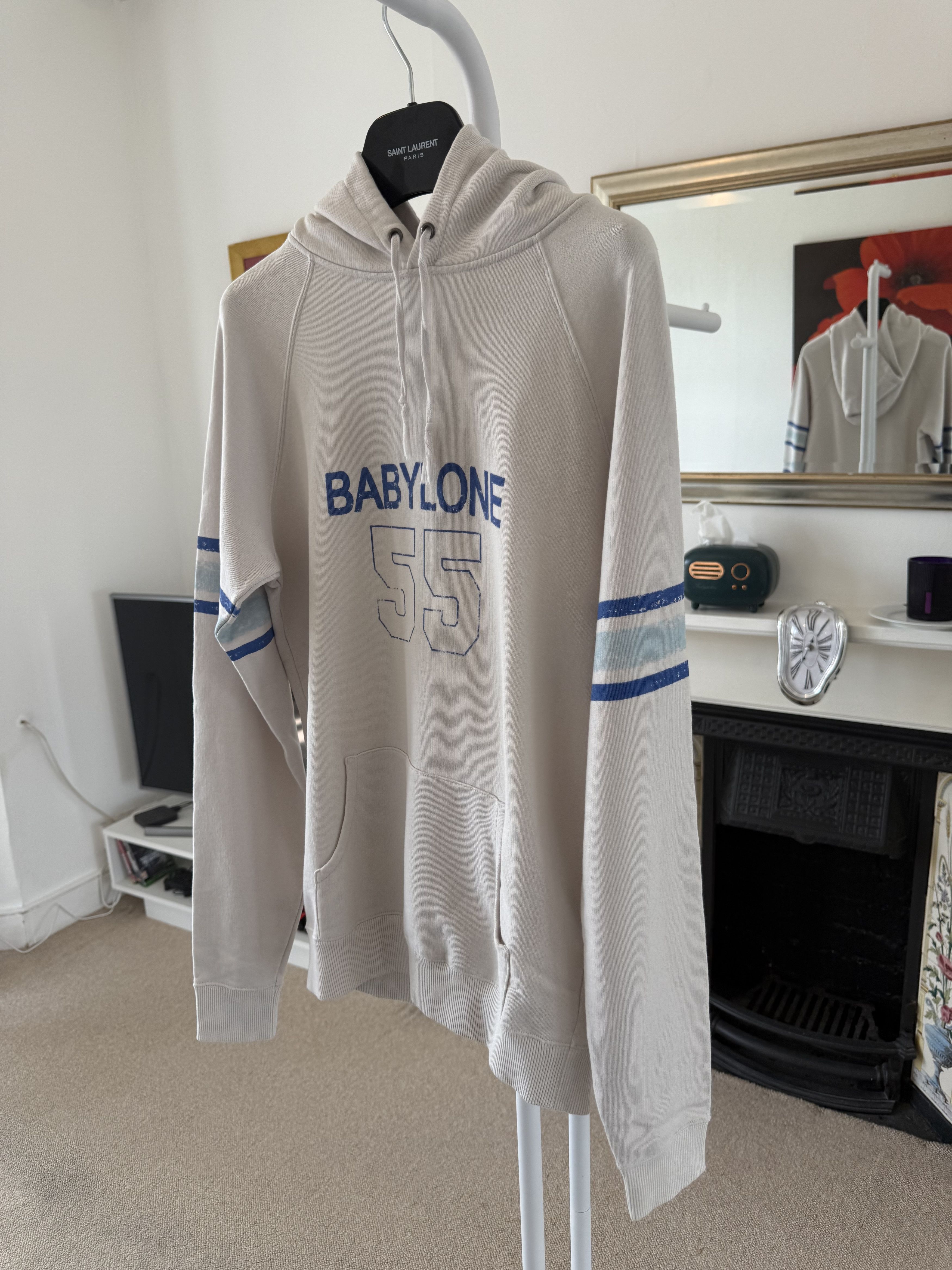 Saint Laurent Paris Saint Laurent Babylone Oversized Hoodie Size US XS / EU 42 / 0 - 5 Thumbnail