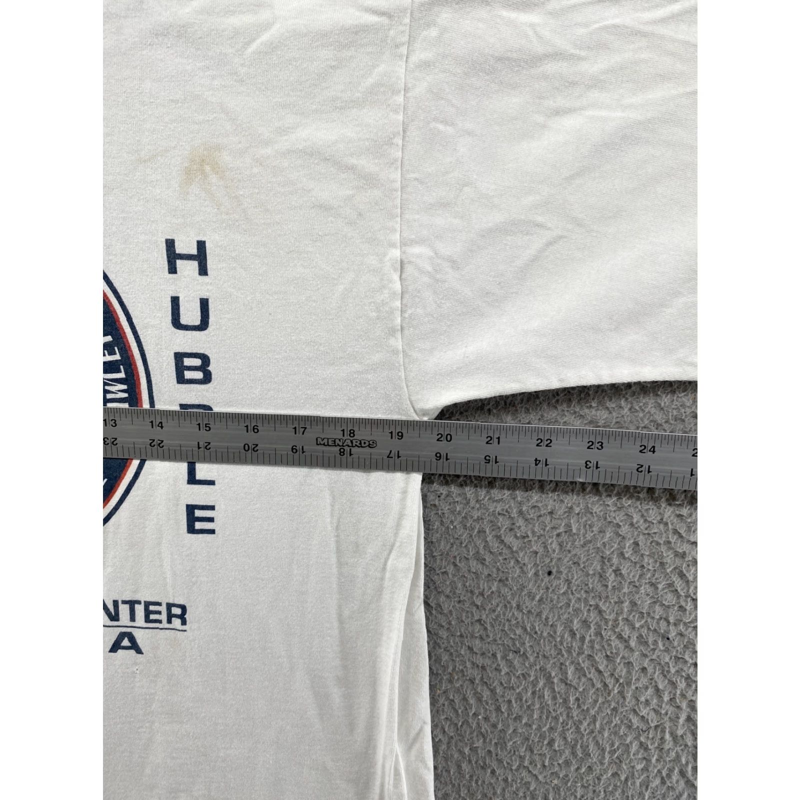 Hanes VINTAGE NASA Hubble Space Telescope Kennedy Center Single Stitch Shirt Mens L READ Size US L / EU 52-54 / 3 - 6 Thumbnail