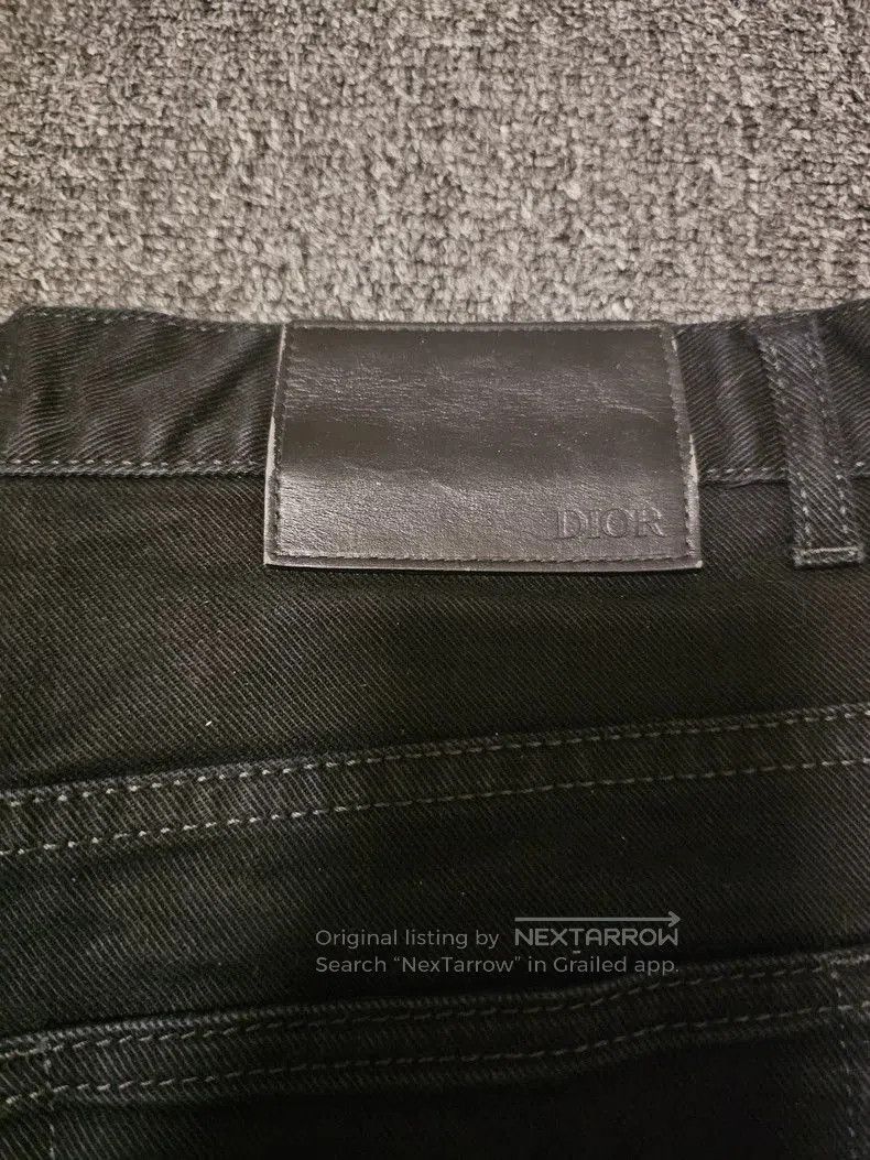 Dior Dior Black Denim Jeans. Size US 30 / EU 46 - 5 Thumbnail