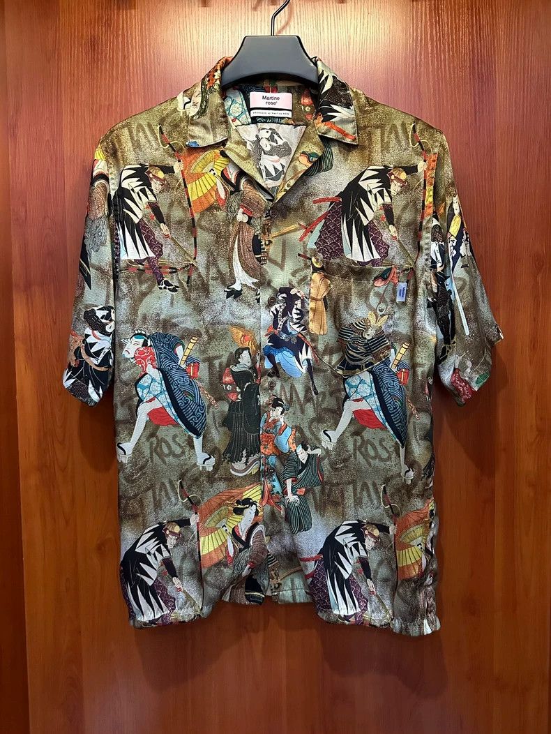 Martine Rose Martine Rose Printed short sleeved shirt Size US M / EU 48-50 / 2 - 1 Thumbnail