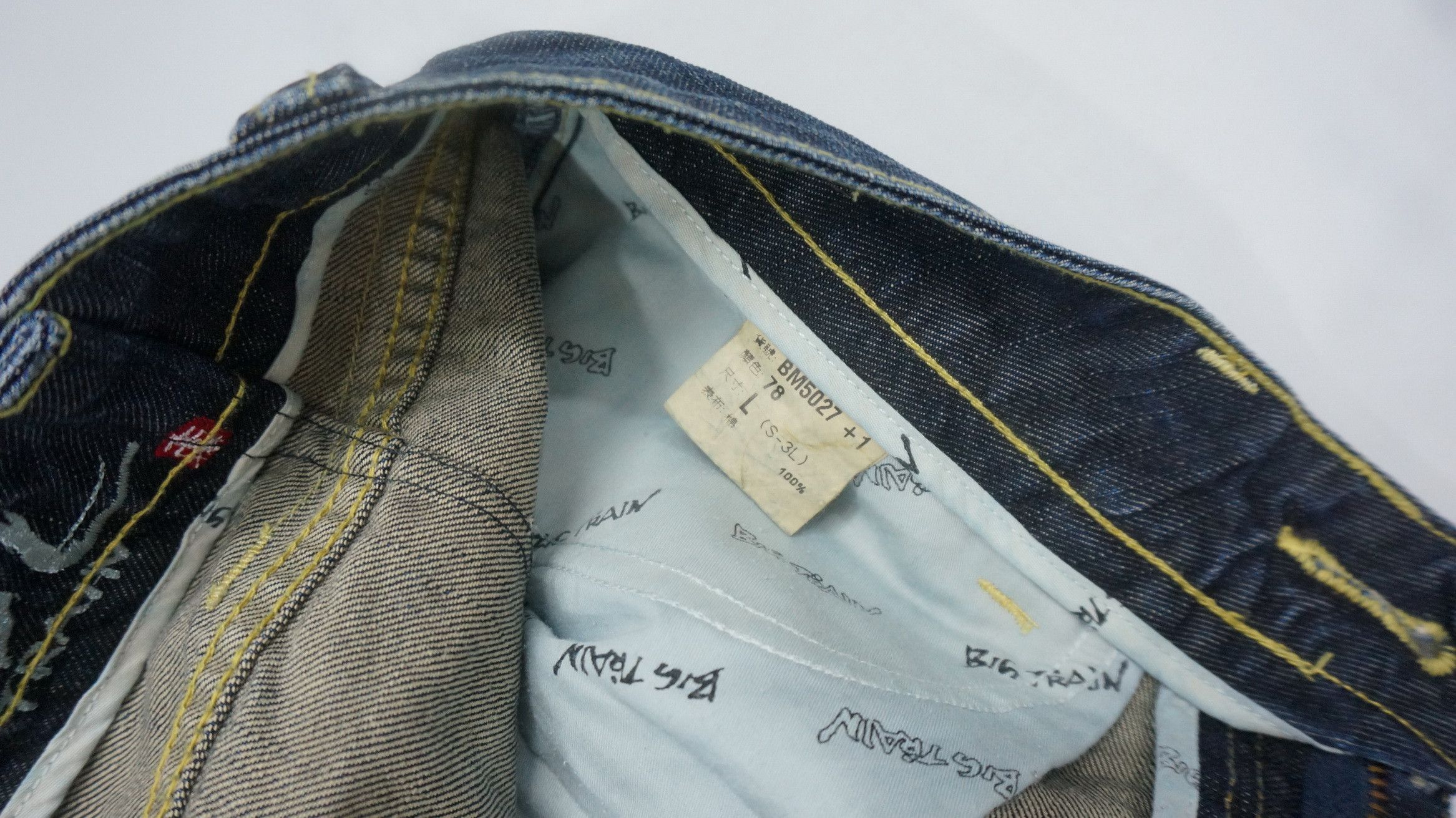 Japanese Brand Dope Japan OSAKA BIG TRAIN Baggy Clawmark Jeans Size US 28 / EU 44 - 13 Thumbnail