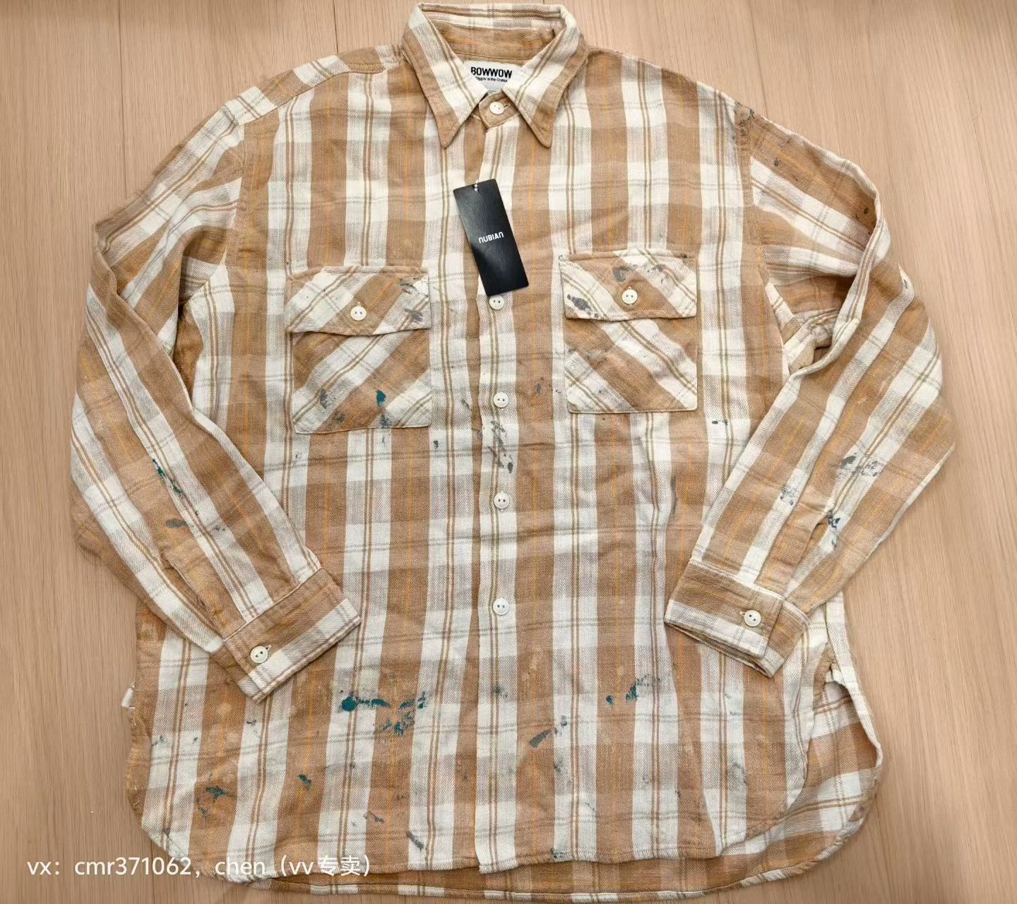Bow3ry BOW WOW PAINTED PAINTER FLANNEL SHIRT Size US M / EU 48-50 / 2 - 1 Thumbnail