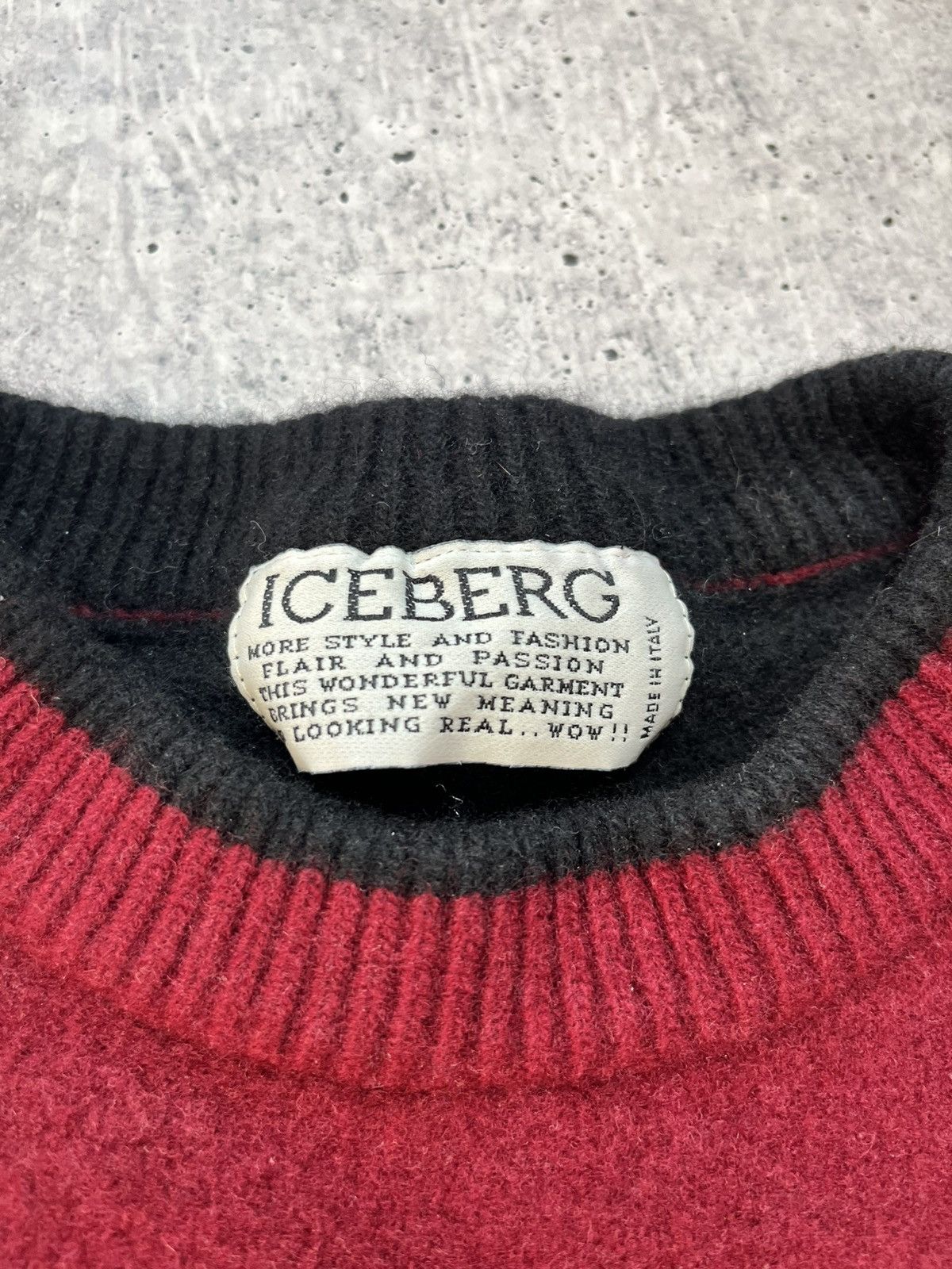 Iceberg × Vintage Vintage James Bond 007 Iceberg Sweater unisex XS-S Size S / US 4 / IT 40 - 8 Thumbnail