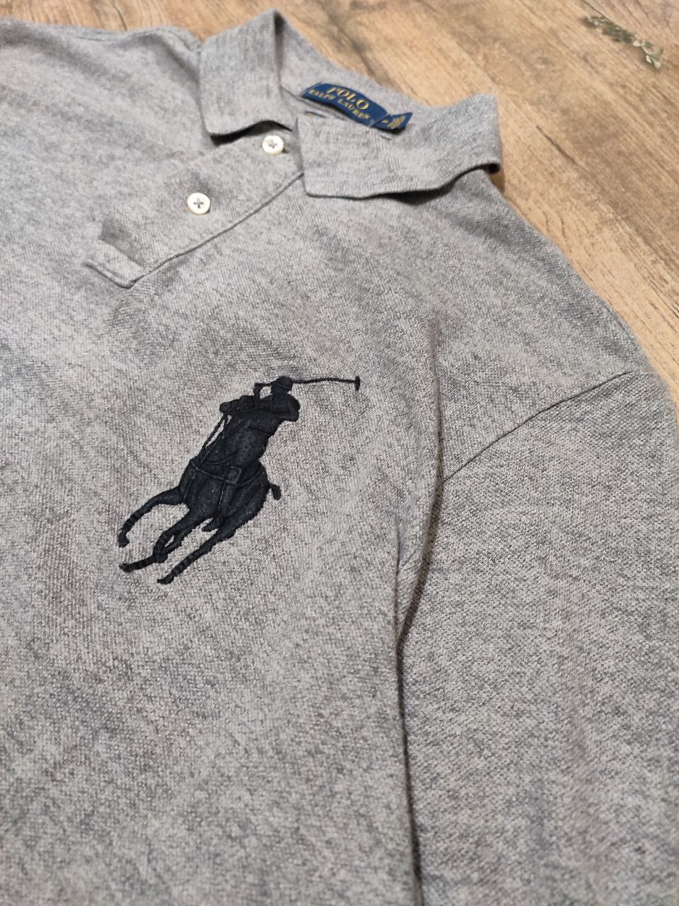 Polo Ralph Lauren Polo Ralph Lauren Anthracite long sleeve polo shirt M size Size US M / EU 48-50 / 2 - 4 Thumbnail