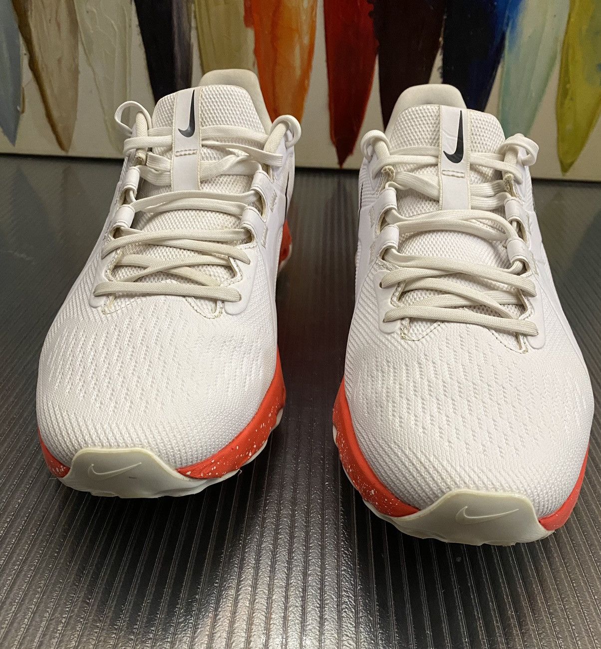 Nike Nike React Infinity Pro Golf Infrared 23 Red white 13 Size US 13 / EU 46 - 8 Thumbnail