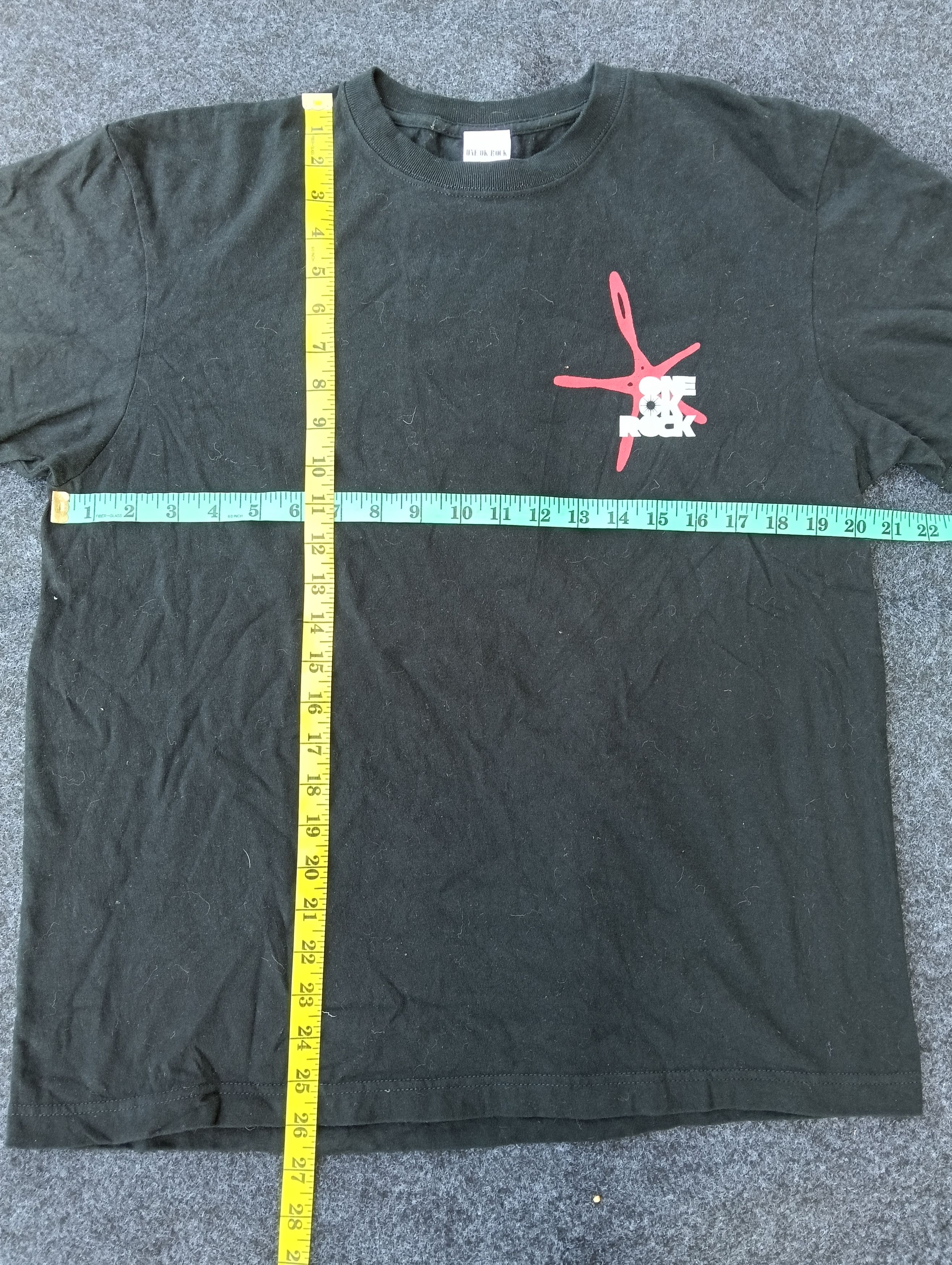 Band Tees × Japanese Brand One ok rock tour japan 2023 black tshirt Size US M / EU 48-50 / 2 - 7 Thumbnail