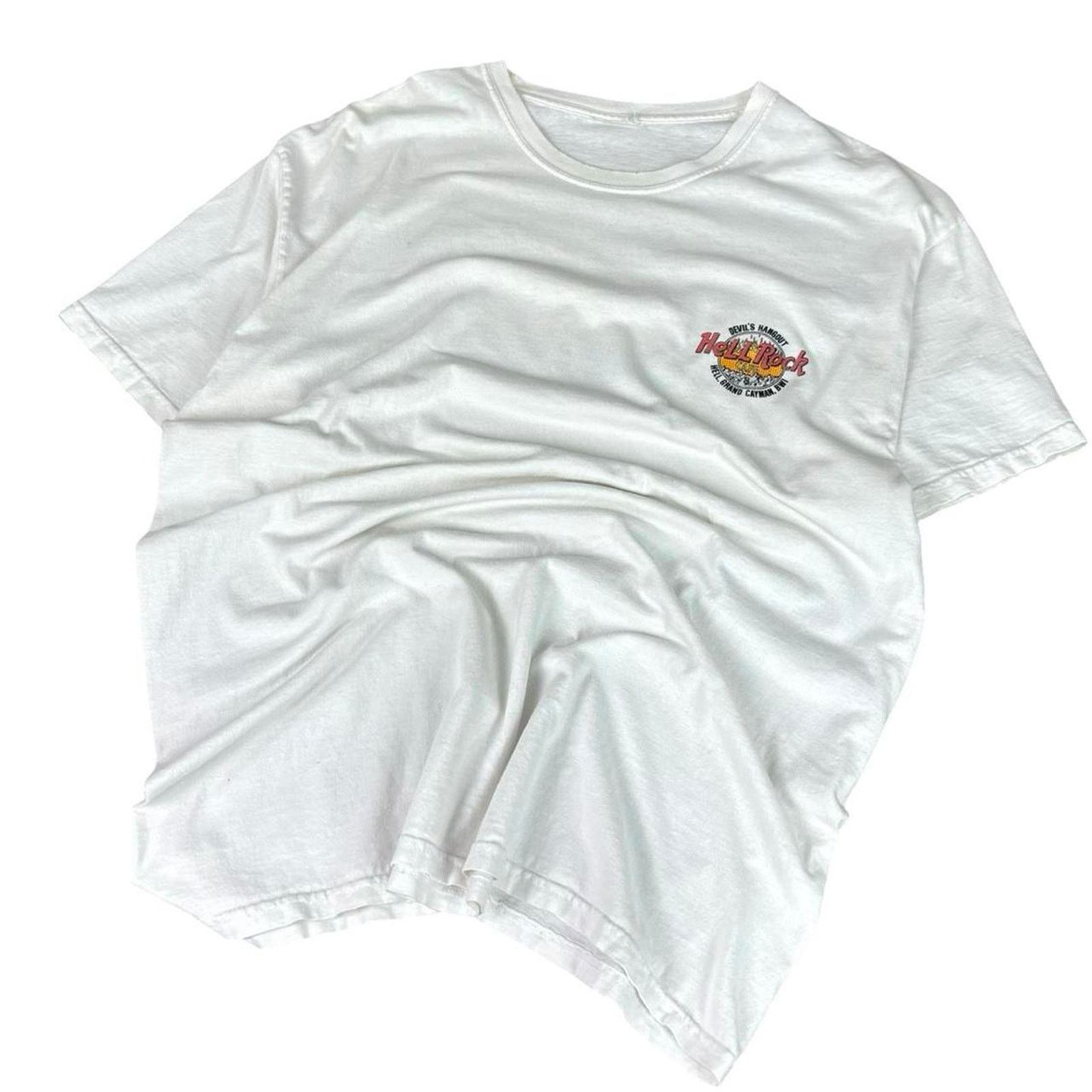 Vintage 90s Hell Graphic T-shirt Size US L / EU 52-54 / 3 - 4 Thumbnail