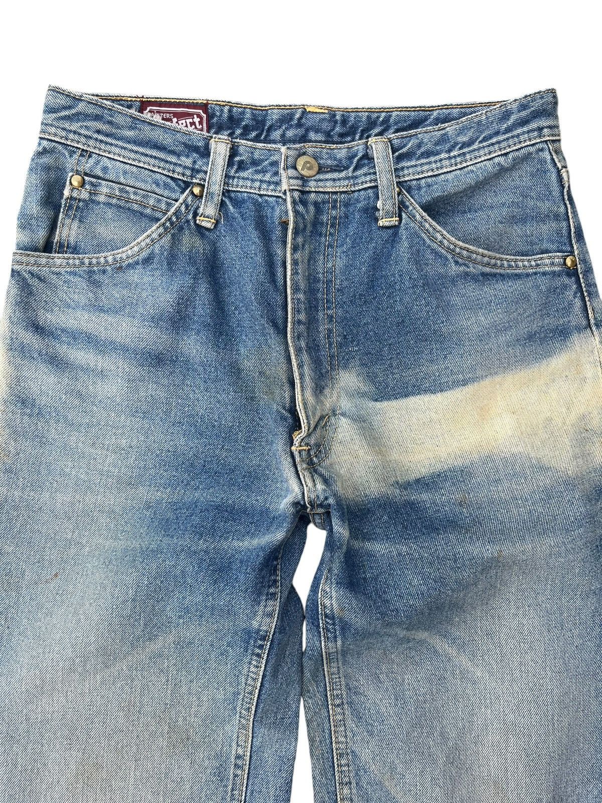 Japanese Brand Vintage Japanese Brand Blue Faded Washed Straight Cut Jeans Size US 28 / EU 44 - 3 Thumbnail