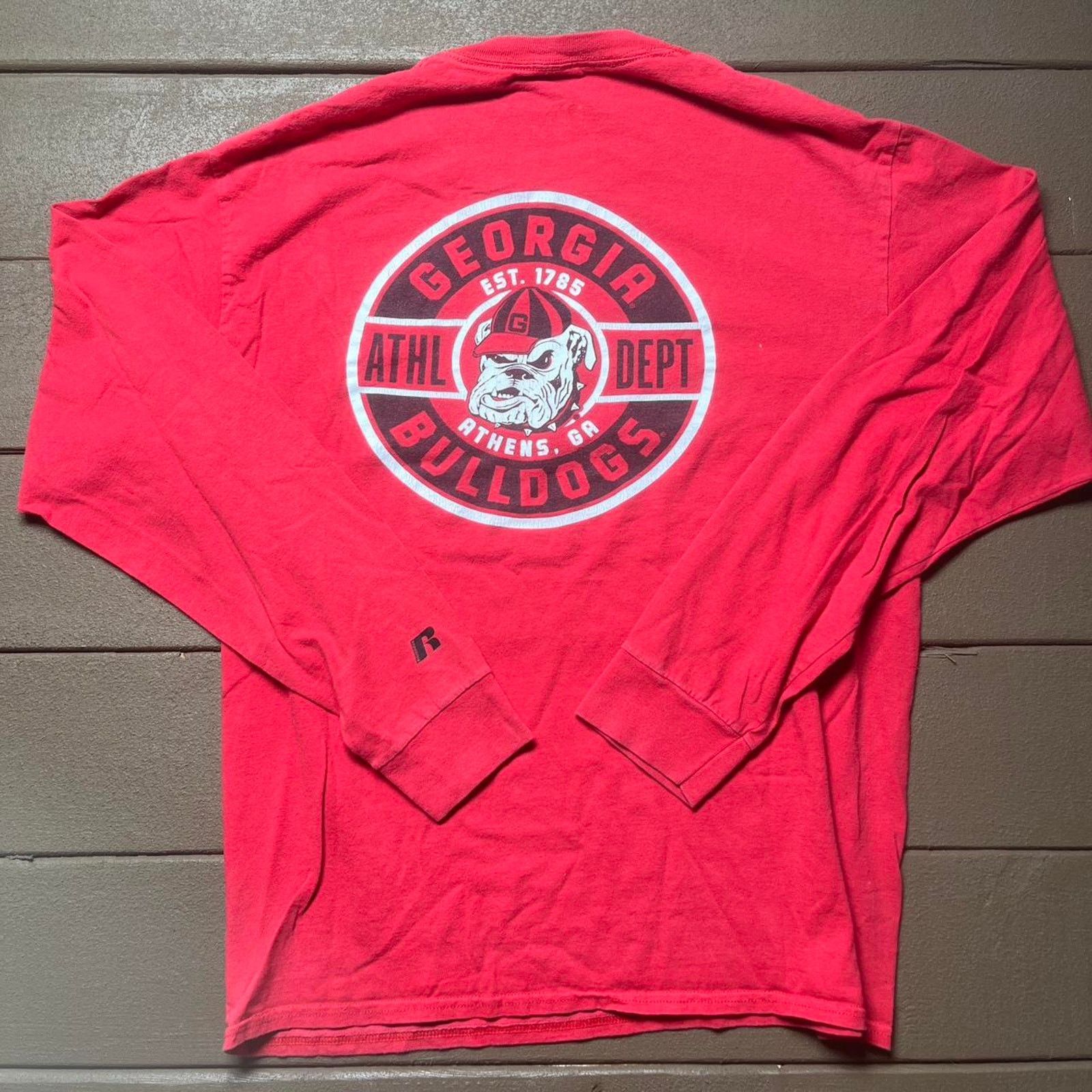 NCAA Georgia Bull Dogs Long Sleeve Shirt Size US L / EU 52-54 / 3 - 3 Thumbnail