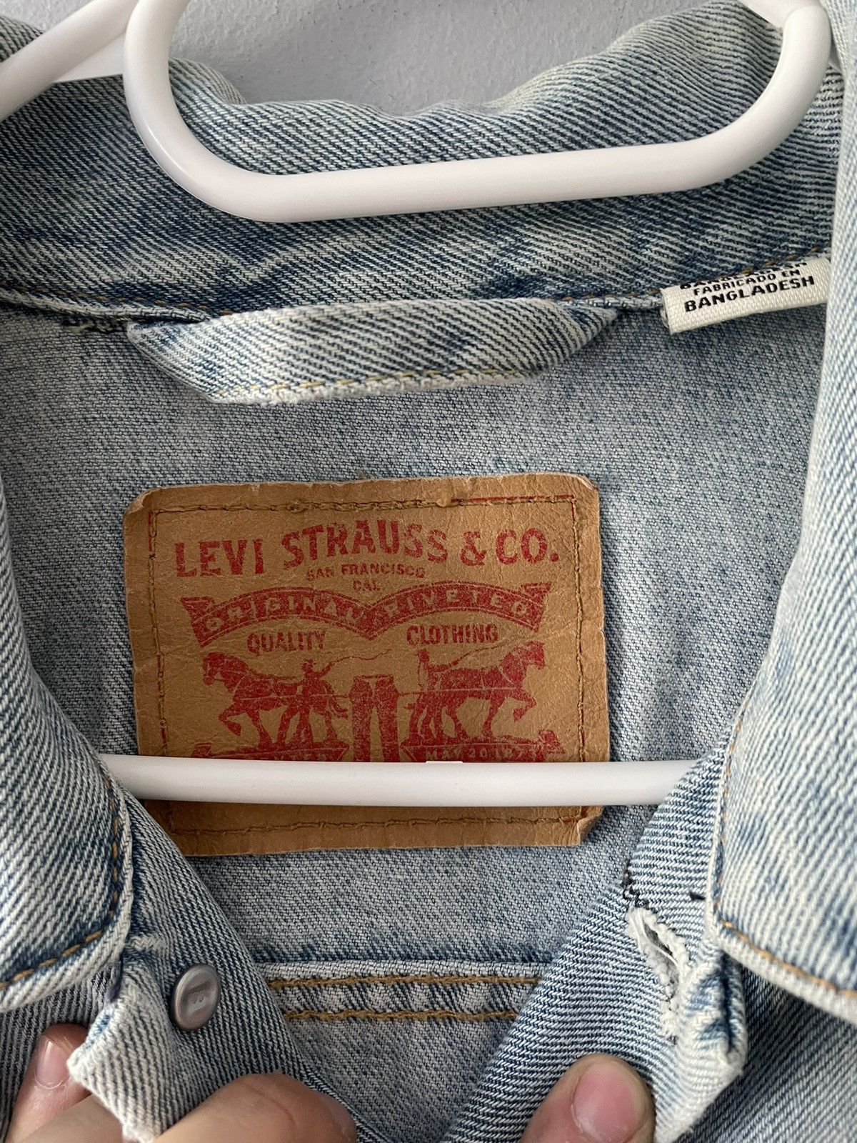 Levi's Levi’s x Travis Scott Astroworld Cotton Denim Jacket Size US L / EU 52-54 / 3 - 5 Thumbnail