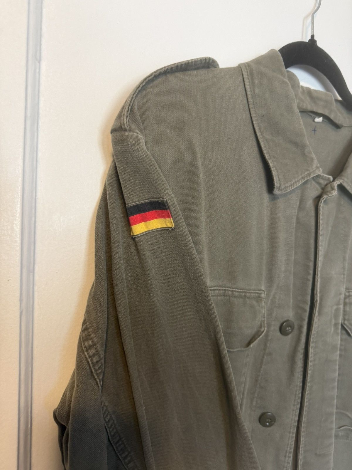 Vintage Vintage German Military Coat Size US XL / EU 56 / 4 - 2 Thumbnail