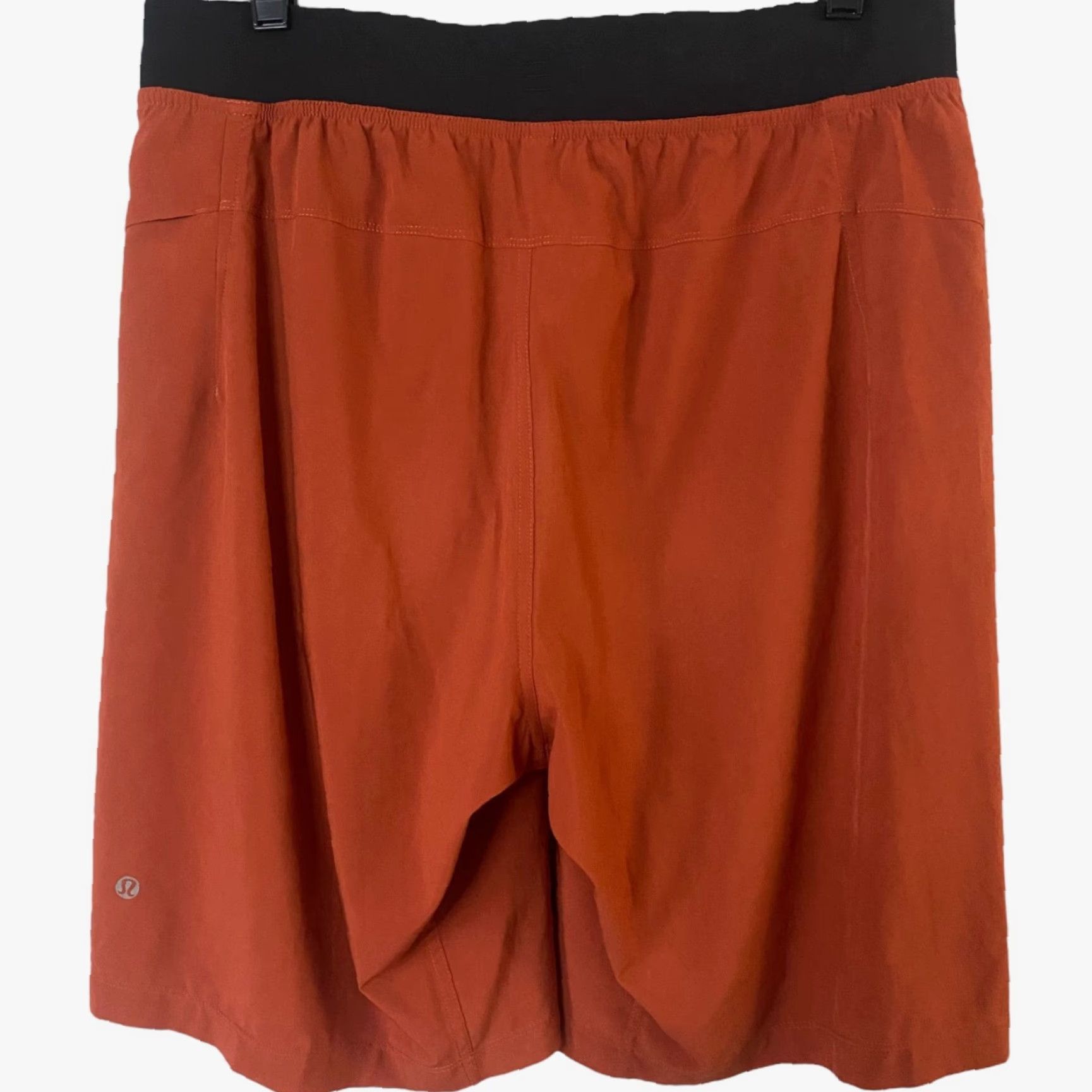Lululemon Lululemon Athletic Shorts Orange Men's Large Drawstring Pockets Stretch Casual Activewear Size US 33 - 4 Thumbnail