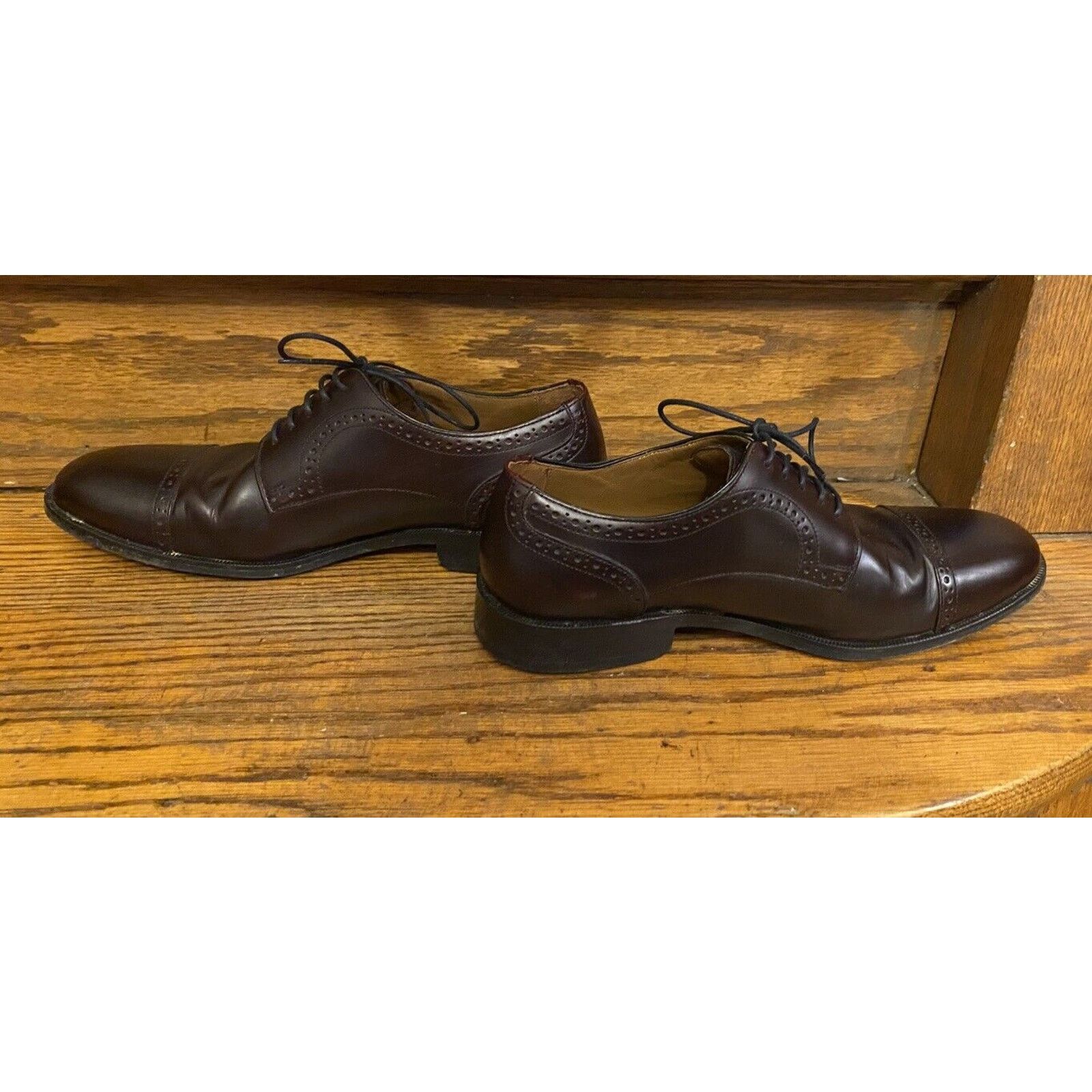 Johnston & Murphy J Murphy Johnston & Murphy Shoes Mens 8.5 M Oxford Leather Size US 8.5 / EU 41-42 - 4 Thumbnail